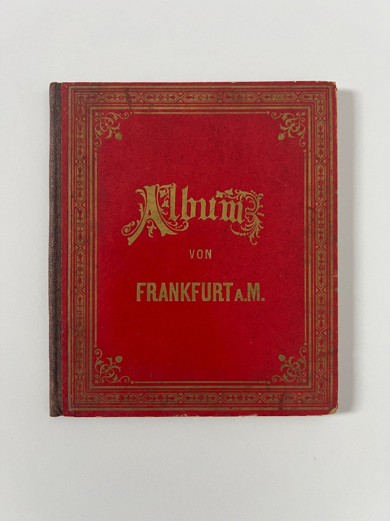 Heinrich Keller, Album von Frankfurt am Main, 24 Lithographien als Leporello, ca. 1879. (Taunus-Rhein-Main - Regionalgeschichtliche Sammlung Dr. Stefan Naas CC BY-NC-SA)
