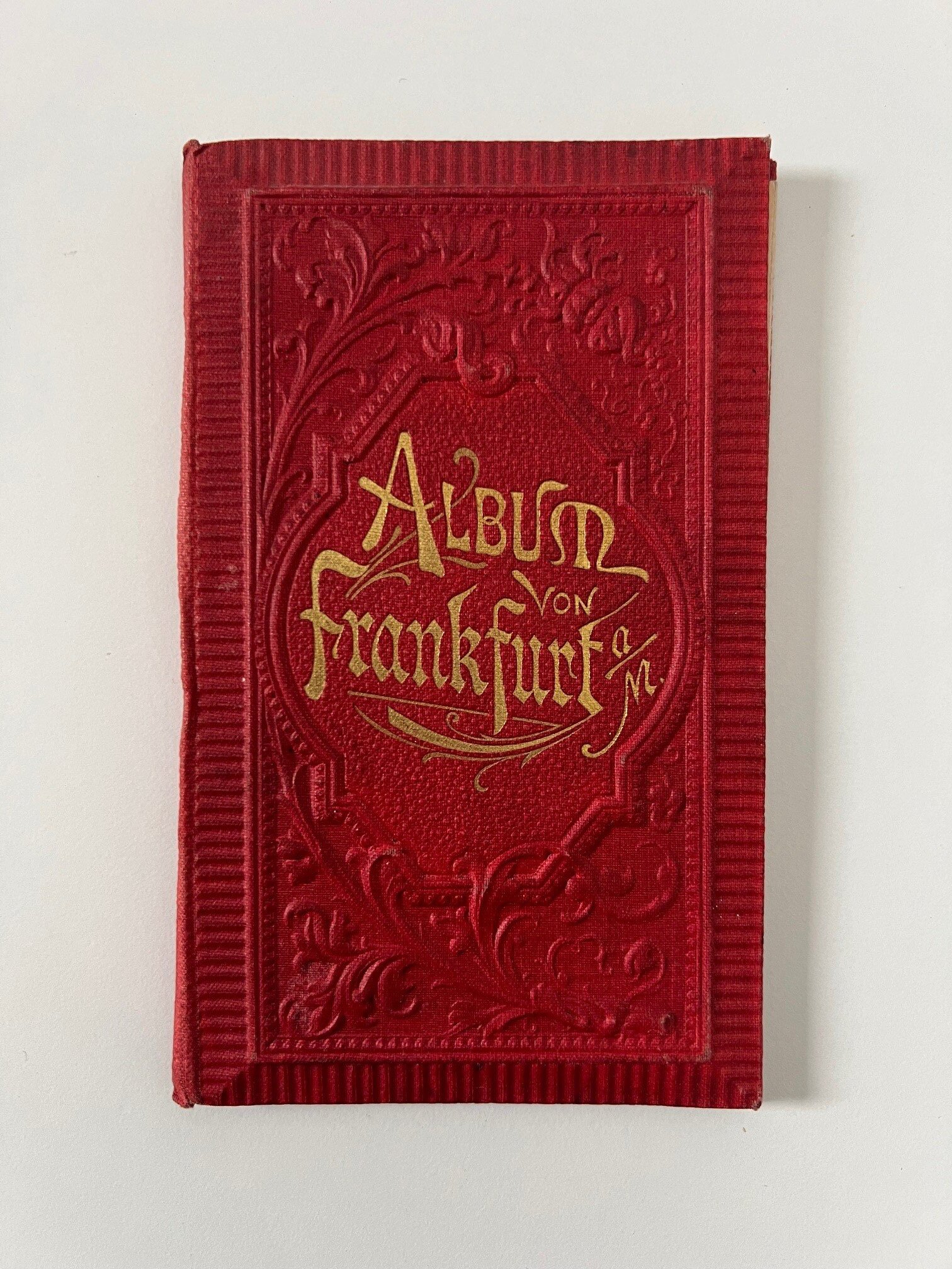 Unbekannter Hersteller, Album von Frankfurt a. M., 21 Lithographien als Leporello, 1887. (Taunus-Rhein-Main - Regionalgeschichtliche Sammlung Dr. Stefan Naas CC BY-NC-SA)