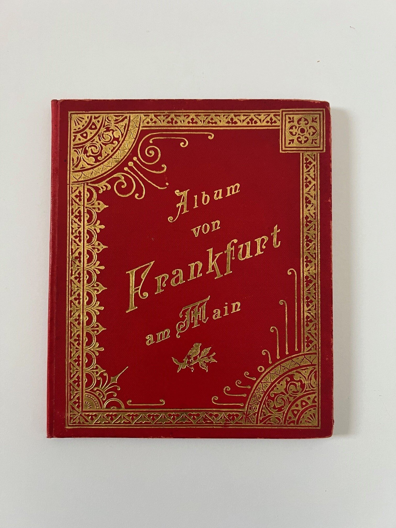 Verlag Gerhard Blümlein & Co, Album von Frankfurt am Main, 33 Lithographien als Leporello, ca. 1900. (Taunus-Rhein-Main - Regionalgeschichtliche Sammlung Dr. Stefan Naas CC BY-NC-SA)