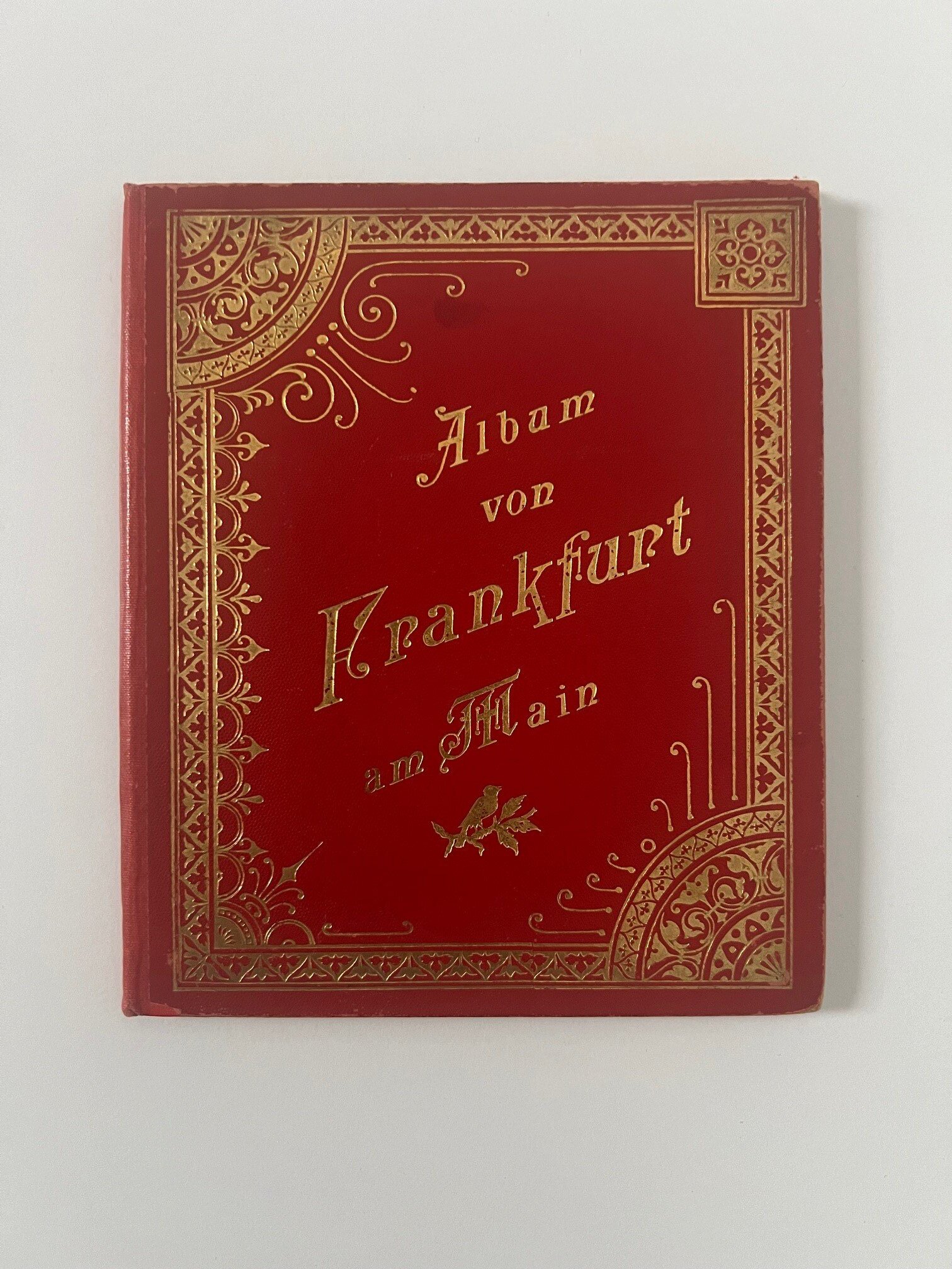 Verlag Gerhard Blümlein & Co, Album von Frankfurt am Main Rosen Ausstellung 1897, 35 Lithographien als Leporello, ca. 1896. (Taunus-Rhein-Main - Regionalgeschichtliche Sammlung Dr. Stefan Naas CC BY-NC-SA)