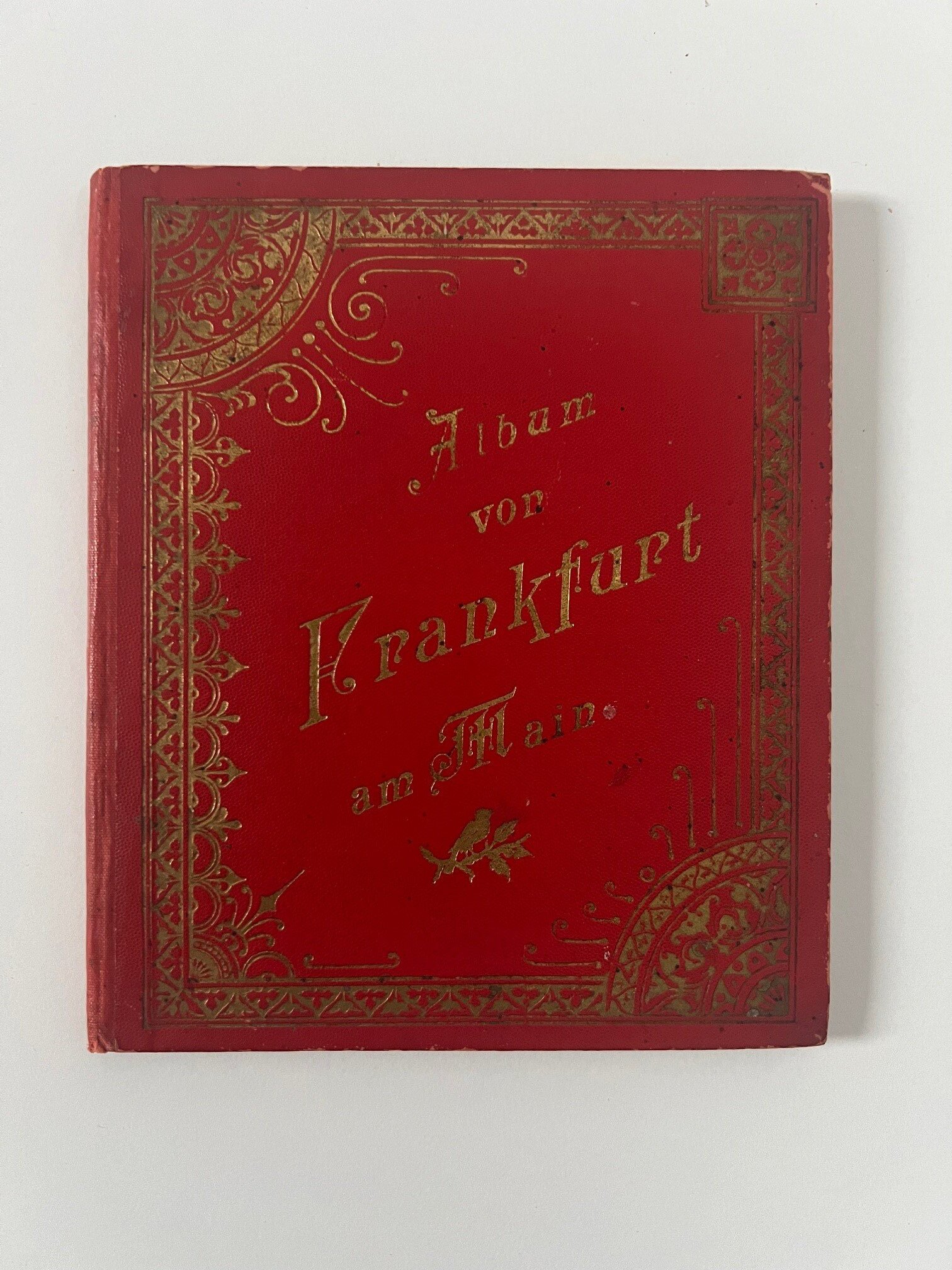Verlag Gerhard Blümlein & Co, Album von Frankfurt am Main, 33 Lithographien als Leporello, ca. 1900. (Taunus-Rhein-Main - Regionalgeschichtliche Sammlung Dr. Stefan Naas CC BY-NC-SA)