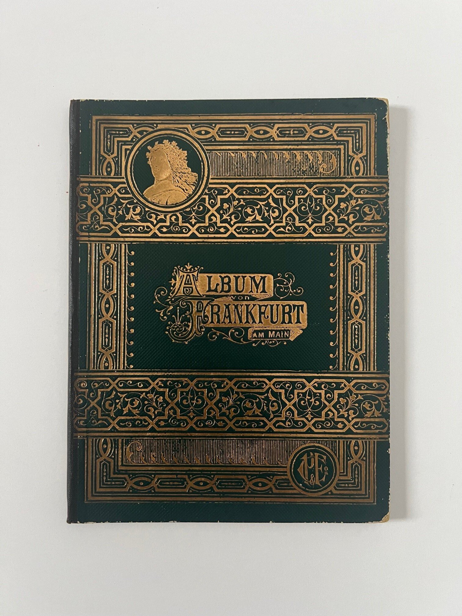 Unbekannter Hersteller, Album von Frankfurt am Main, 31 Lithographien als Leporello, ca. 1890. (Taunus-Rhein-Main - Regionalgeschichtliche Sammlung Dr. Stefan Naas CC BY-NC-SA)