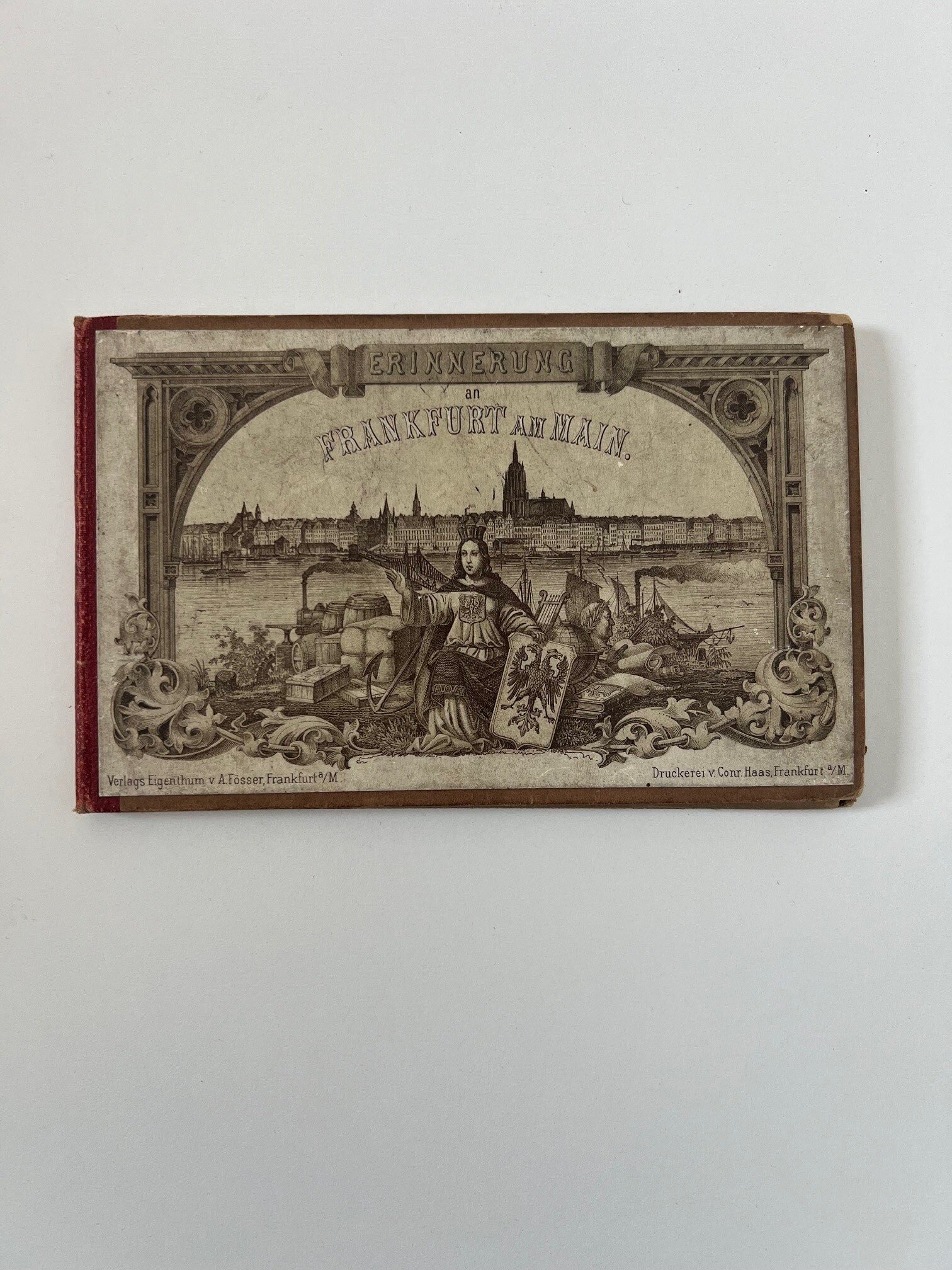 A. Fösser, Erinnerung an Frankfurt am Main, 19 Drucke auf 10 Tafeln, ca. 1880. (Taunus-Rhein-Main - Regionalgeschichtliche Sammlung Dr. Stefan Naas CC BY-NC-SA)