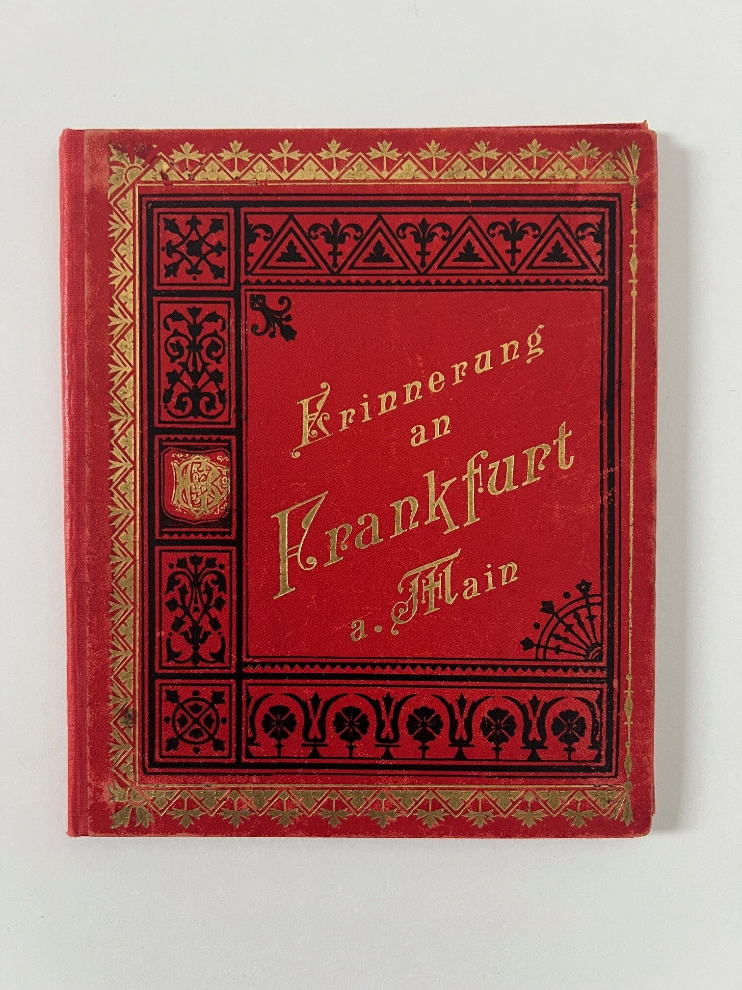 Gerhard Blümlein, Erinnerung an Frankfurt a. Main, Leporello mit 35 Lithographien, ca. 1905. (Taunus-Rhein-Main - Regionalgeschichtliche Sammlung Dr. Stefan Naas CC BY-NC-SA)
