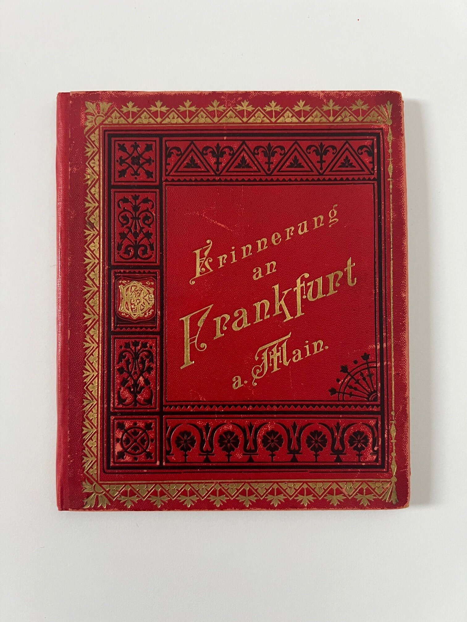 Gerhard Blümlein, Erinnerung an Frankfurt a. Main, Leporello mit 35 Lithographien, ca. 1905. (Taunus-Rhein-Main - Regionalgeschichtliche Sammlung Dr. Stefan Naas CC BY-NC-SA)