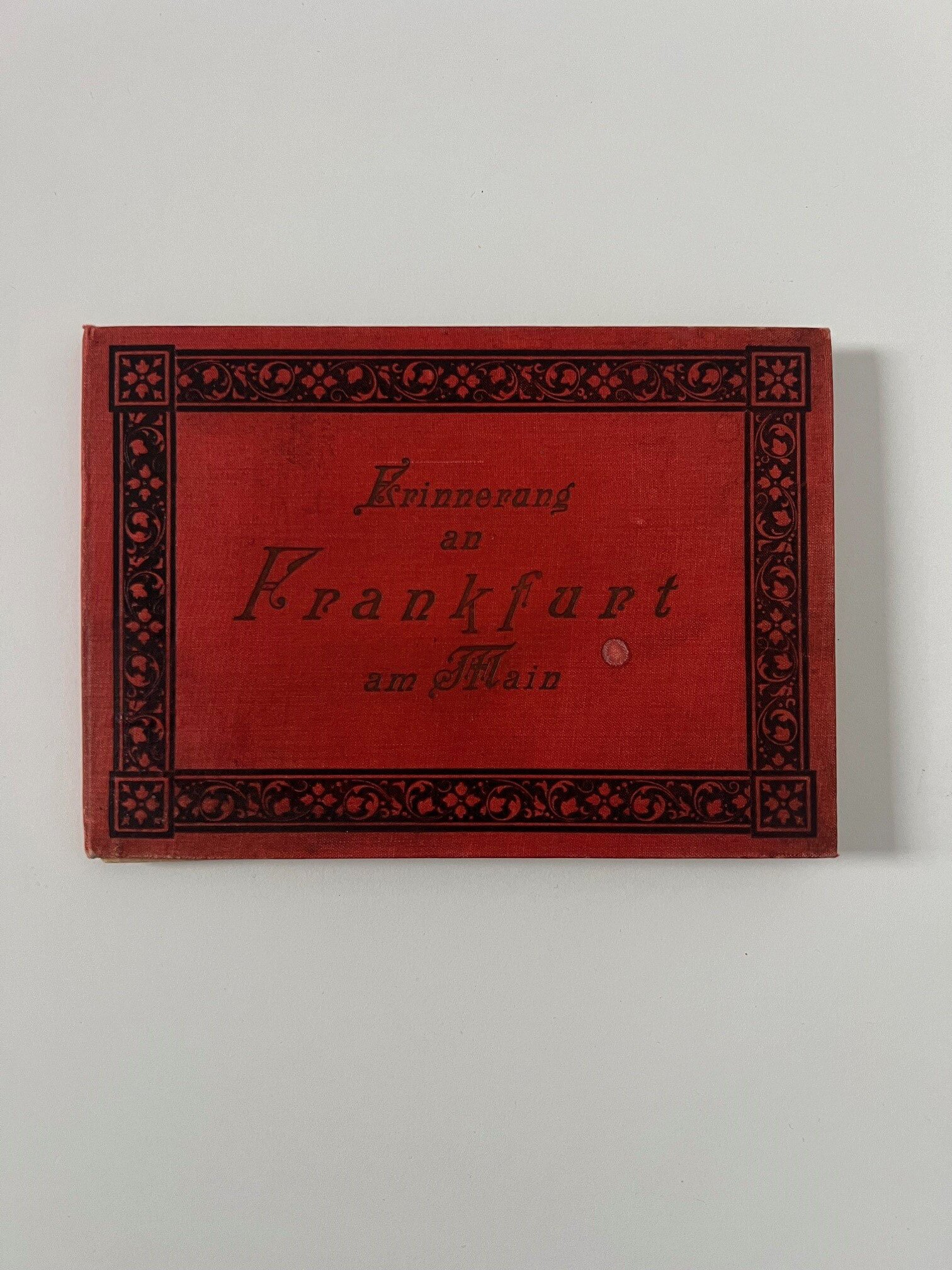 Gerhard Blümlein, Erinnerung an Frankfurt am Main, Leporello mit 32 Lithographien, ca. 1890. (Taunus-Rhein-Main - Regionalgeschichtliche Sammlung Dr. Stefan Naas CC BY-NC-SA)