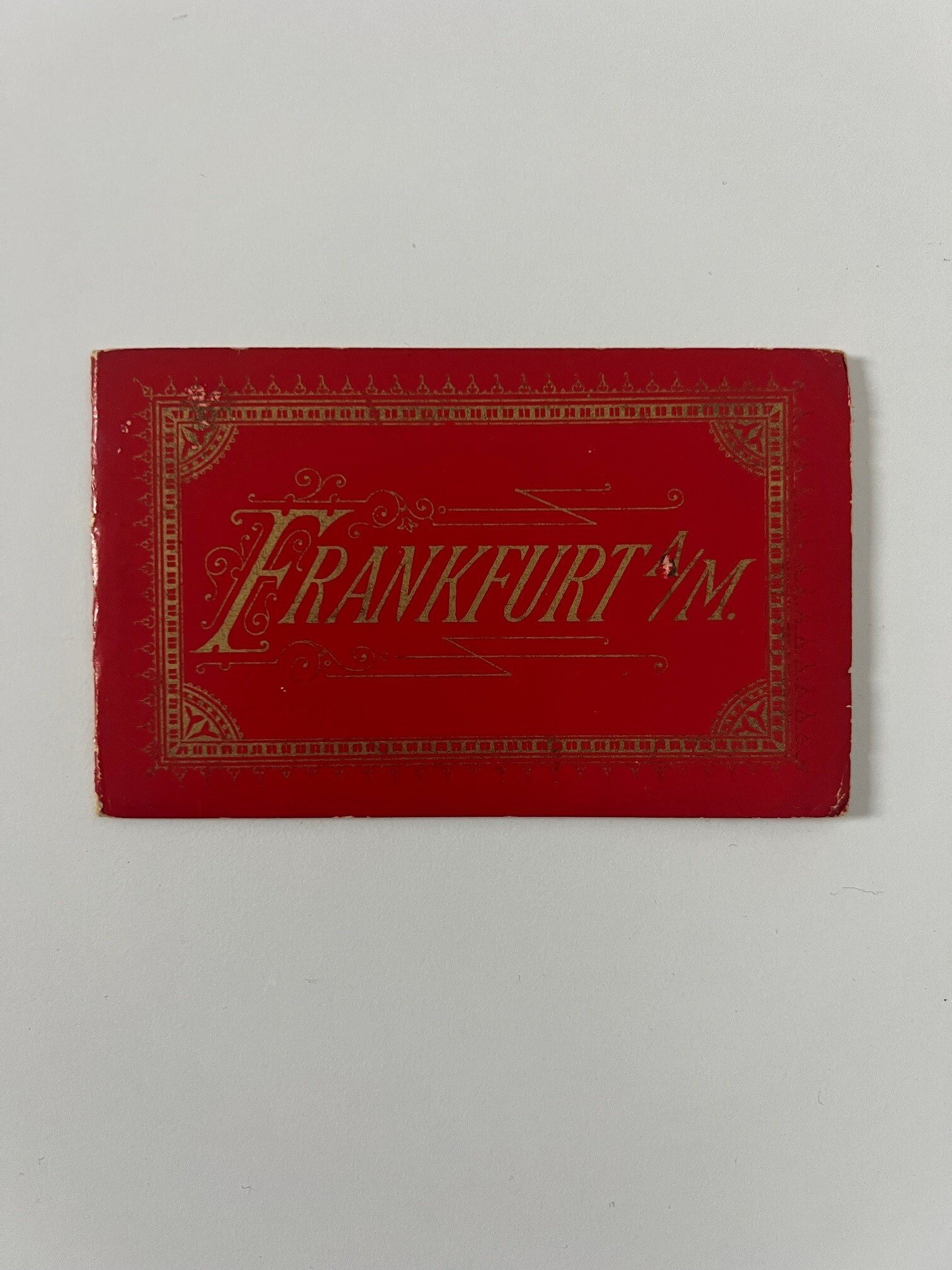 August Frey, Frankfurt a. M., Leporello mit 12 Lithographien, ca. 1890. (Taunus-Rhein-Main - Regionalgeschichtliche Sammlung Dr. Stefan Naas CC BY-NC-SA)
