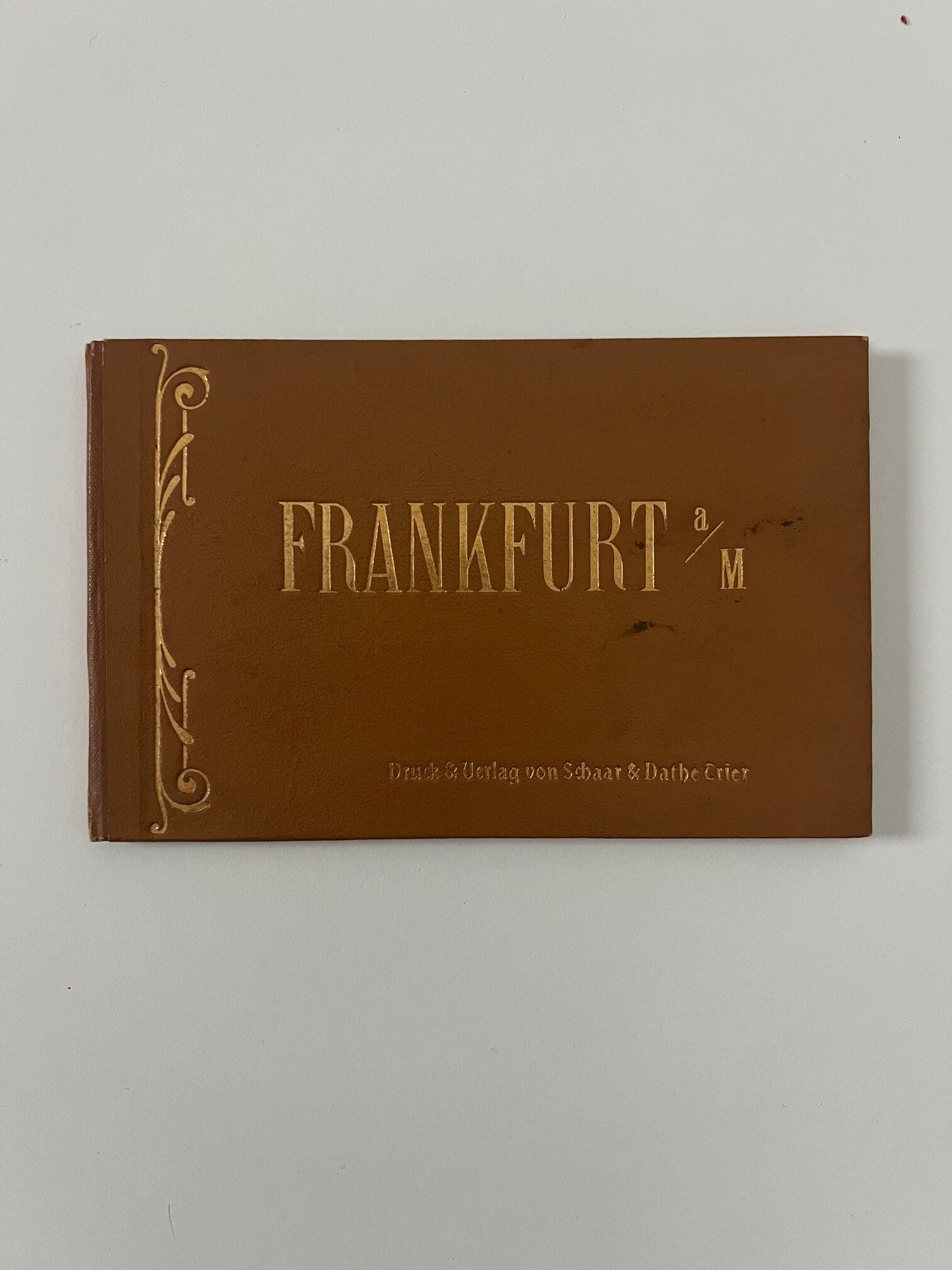 Unbekannter Hersteller, Frankfurt am Main, Leporello mit 18 Lichtdrucken, ca. 1912. (Taunus-Rhein-Main - Regionalgeschichtliche Sammlung Dr. Stefan Naas CC BY-NC-SA)