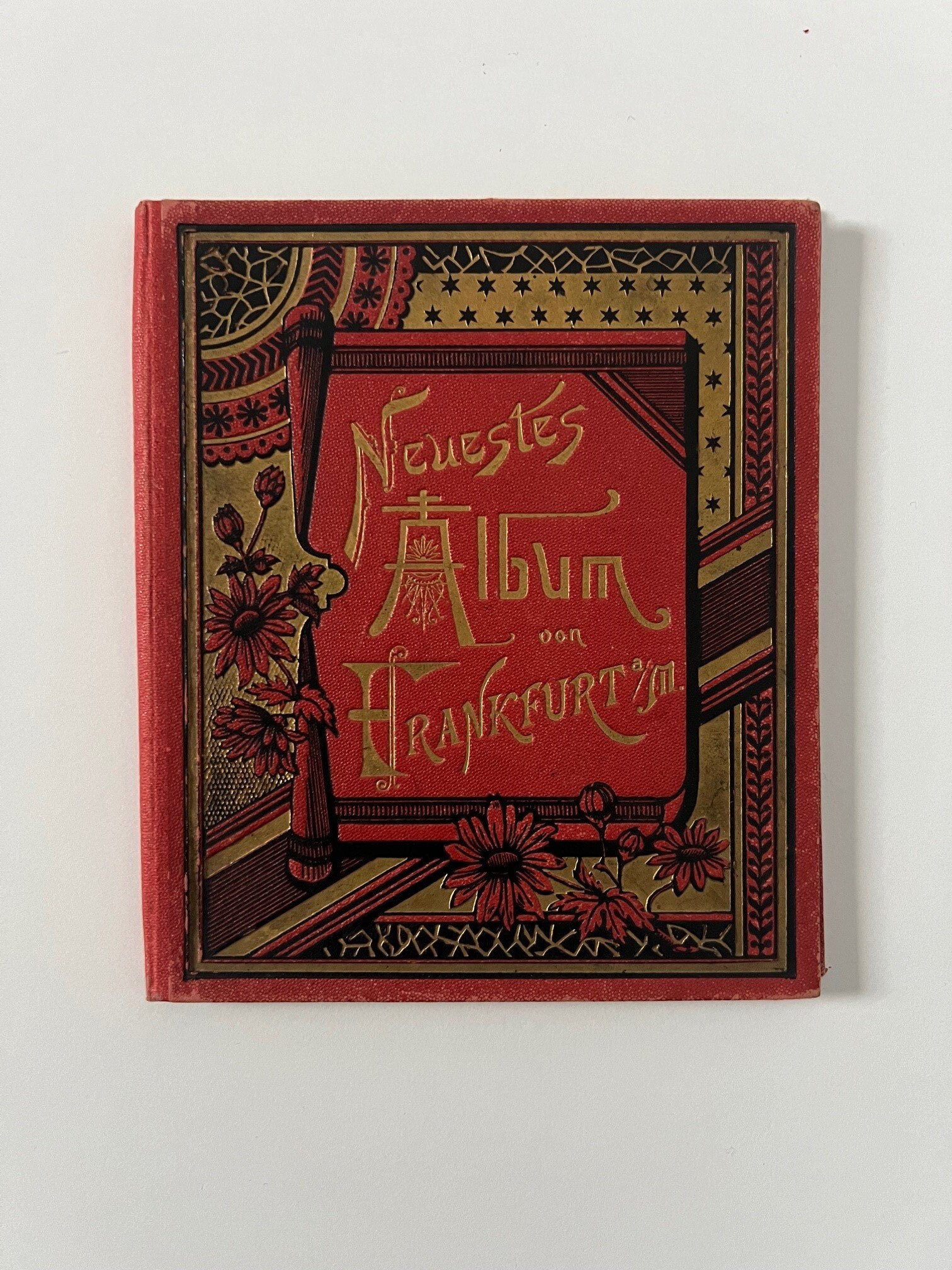 Philipp Frey, Neustes Album von Frankfurt a. M., Leporello mit 24 Lithographien, ca. 1895. (Taunus-Rhein-Main - Regionalgeschichtliche Sammlung Dr. Stefan Naas CC BY-NC-SA)
