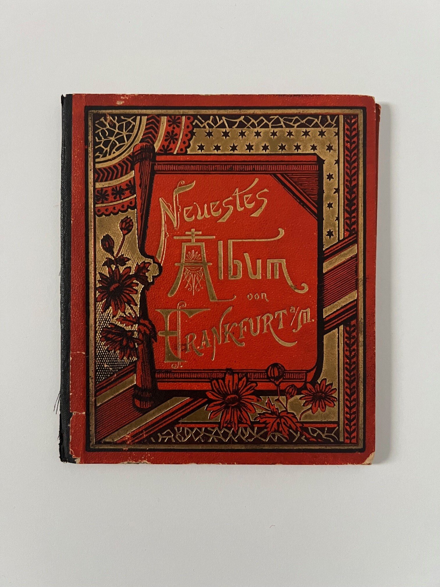 Philipp Frey, Neustes Album von Frankfurt a. M., Leporello mit 22 Lithographien, ca. 1900. (Taunus-Rhein-Main - Regionalgeschichtliche Sammlung Dr. Stefan Naas CC BY-NC-SA)