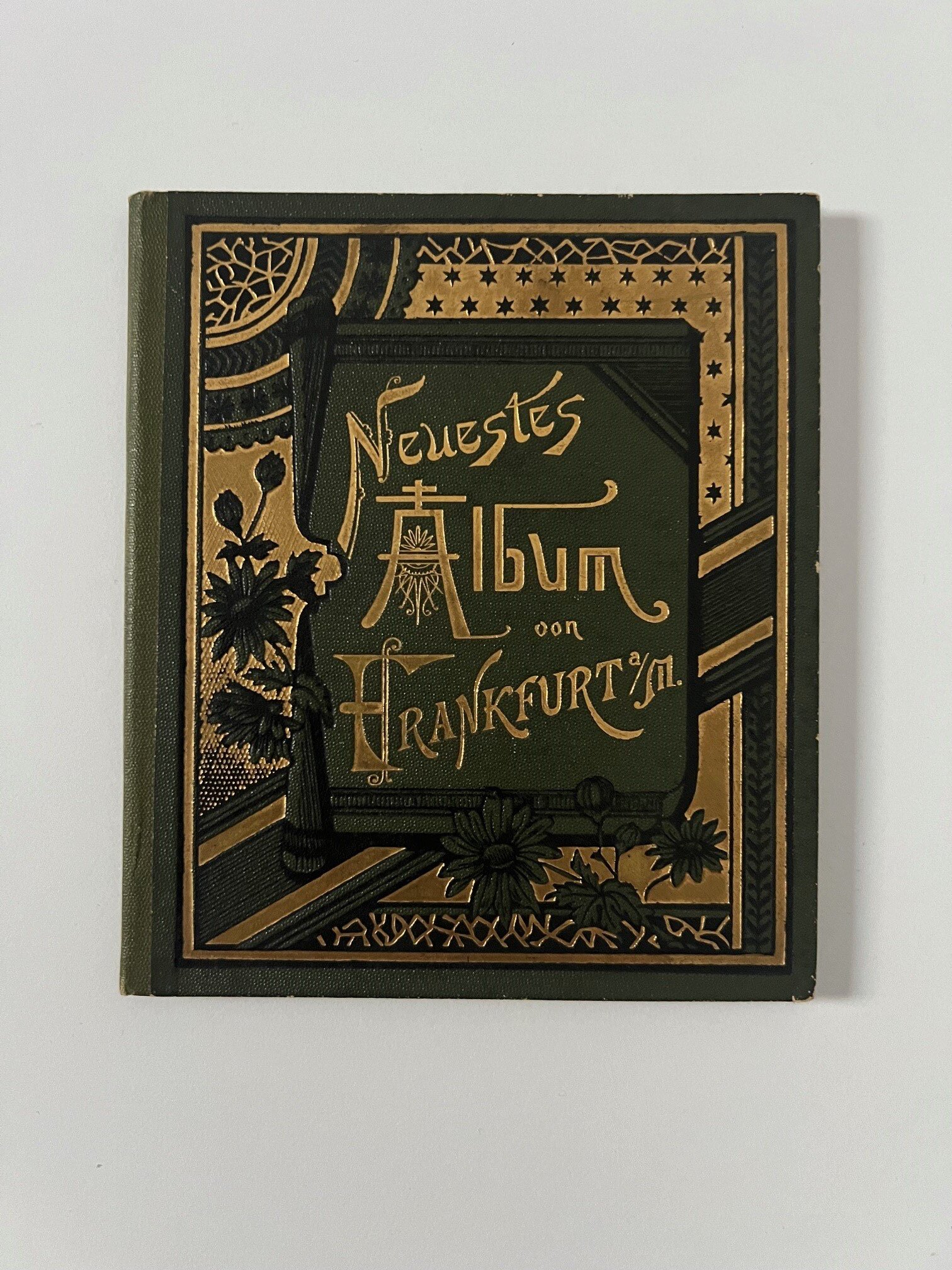 Philipp Frey, Neustes Album von Frankfurt a. M., Leporello mit 25 Lithographien, ca. 1900. (Taunus-Rhein-Main - Regionalgeschichtliche Sammlung Dr. Stefan Naas CC BY-NC-SA)