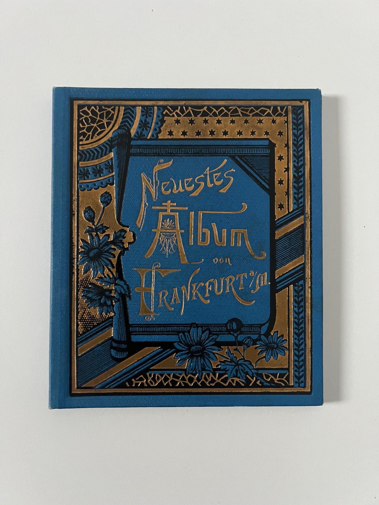 Philipp Frey, Neustes Album von Frankfurt a. M., Leporello mit 25 Lithographien, ca. 1900. (Taunus-Rhein-Main - Regionalgeschichtliche Sammlung Dr. Stefan Naas CC BY-NC-SA)