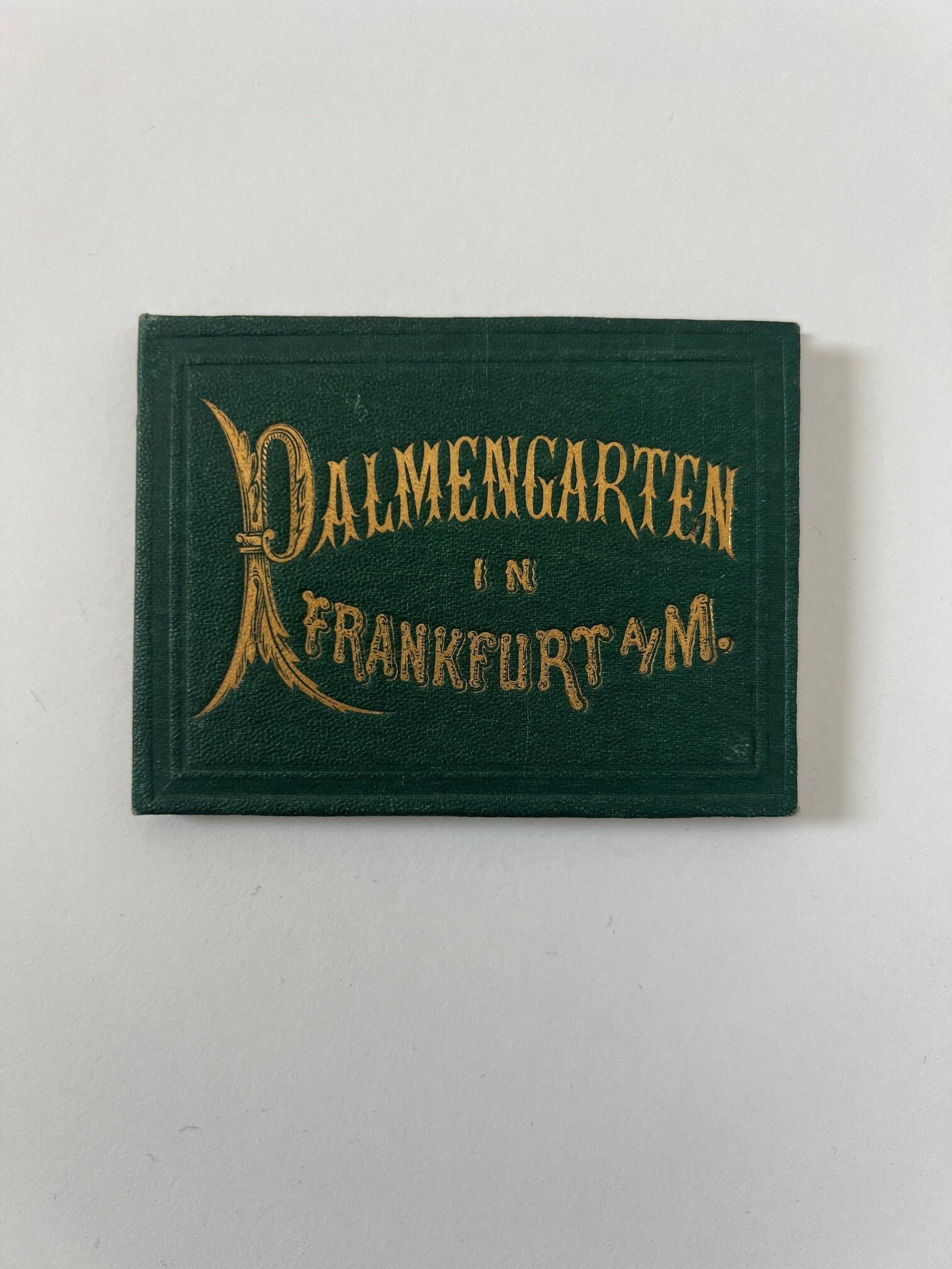 Verlag von J. C. Metz Frankfurt, Palmengarten in Frankfurt a. M., Leporello mit 14 Lithographien, ca. 1875. (Taunus-Rhein-Main - Regionalgeschichtliche Sammlung Dr. Stefan Naas CC BY-NC-SA)