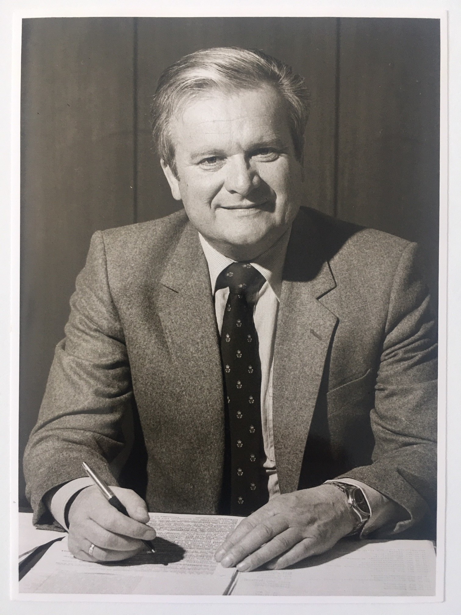Bürgermeister Walter Herbst, 1977 (Taunus-Rhein-Main - Regionalgeschichtliche Sammlung Dr. Stefan Naas CC BY-NC-SA)