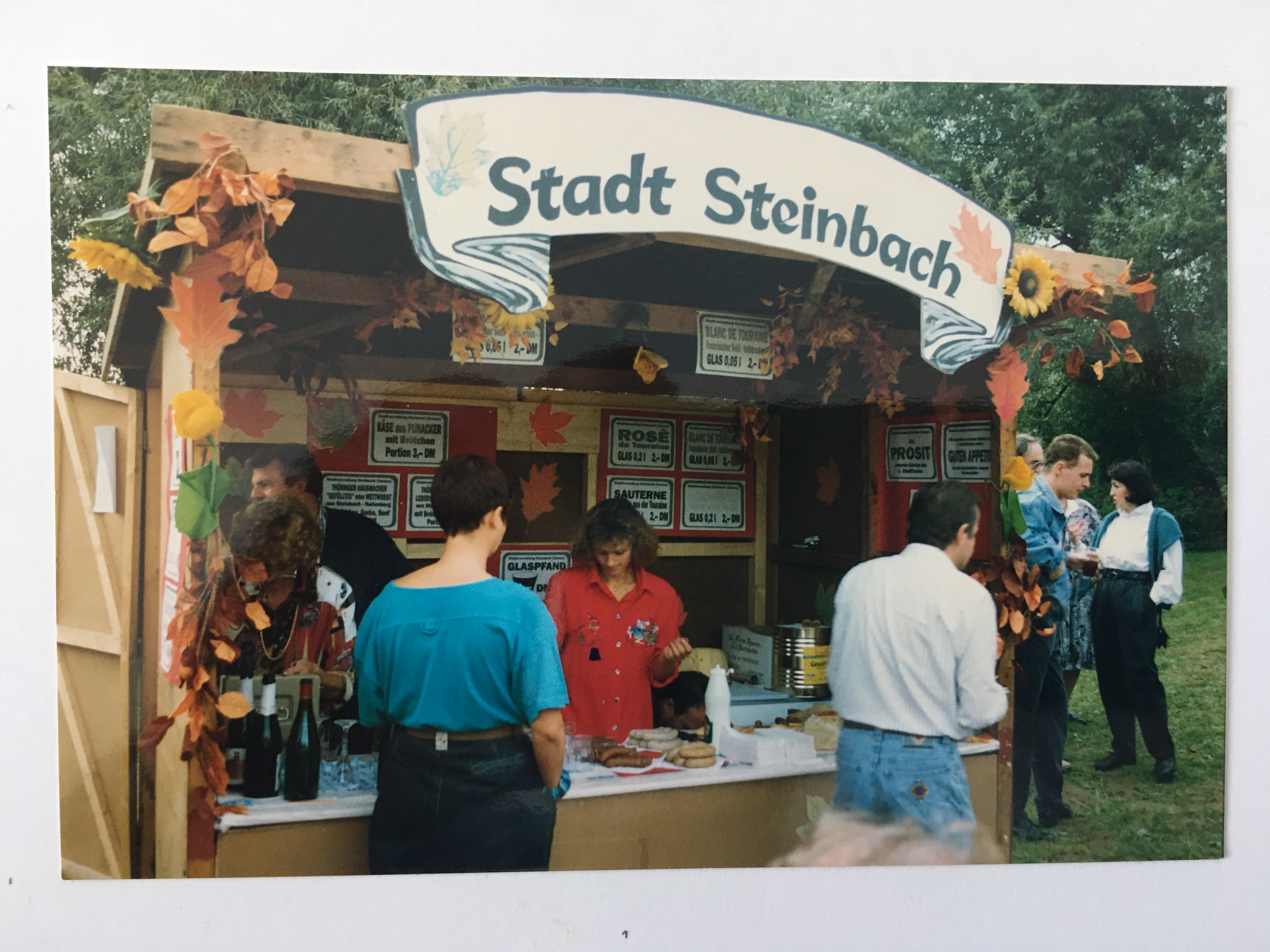 Steinbacher Stadtfest, September 1992 (Taunus-Rhein-Main - Regionalgeschichtliche Sammlung Dr. Stefan Naas CC BY-NC-SA)