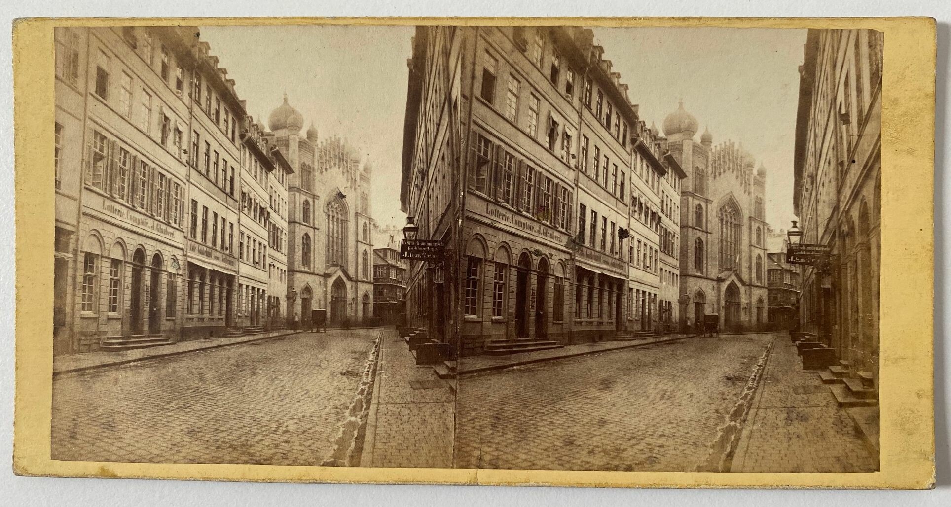 Frankfurt a. M., Judengasse, ca. 1866 (Taunus-Rhein-Main - Regionalgeschichtliche Sammlung Dr. Stefan Naas CC BY-NC-SA)
