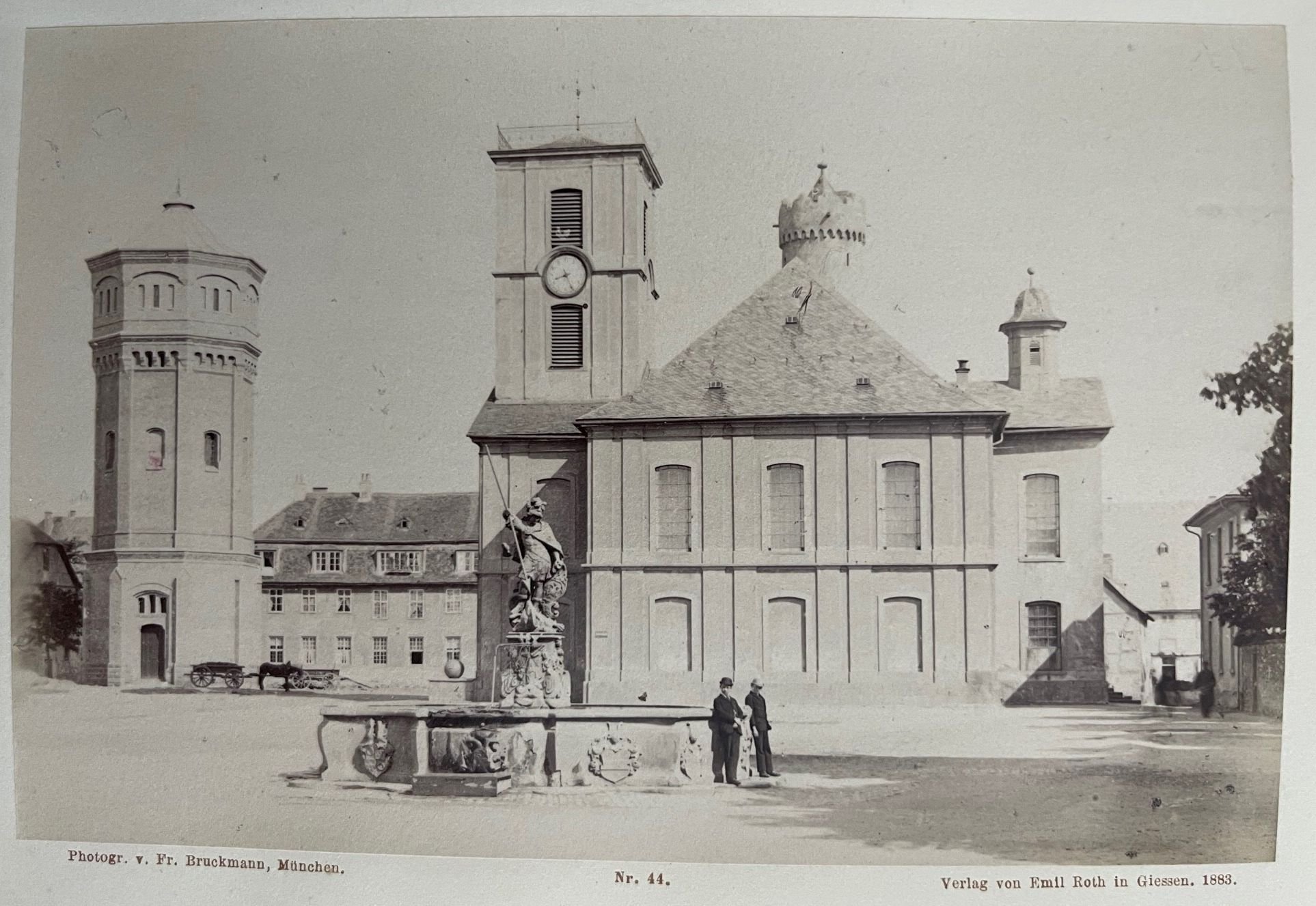 Fr. Bruckmann, Nr. 44, Burg Friedberg, 1883 (Taunus-Rhein-Main - Regionalgeschichtliche Sammlung Dr. Stefan Naas CC BY-NC-SA)