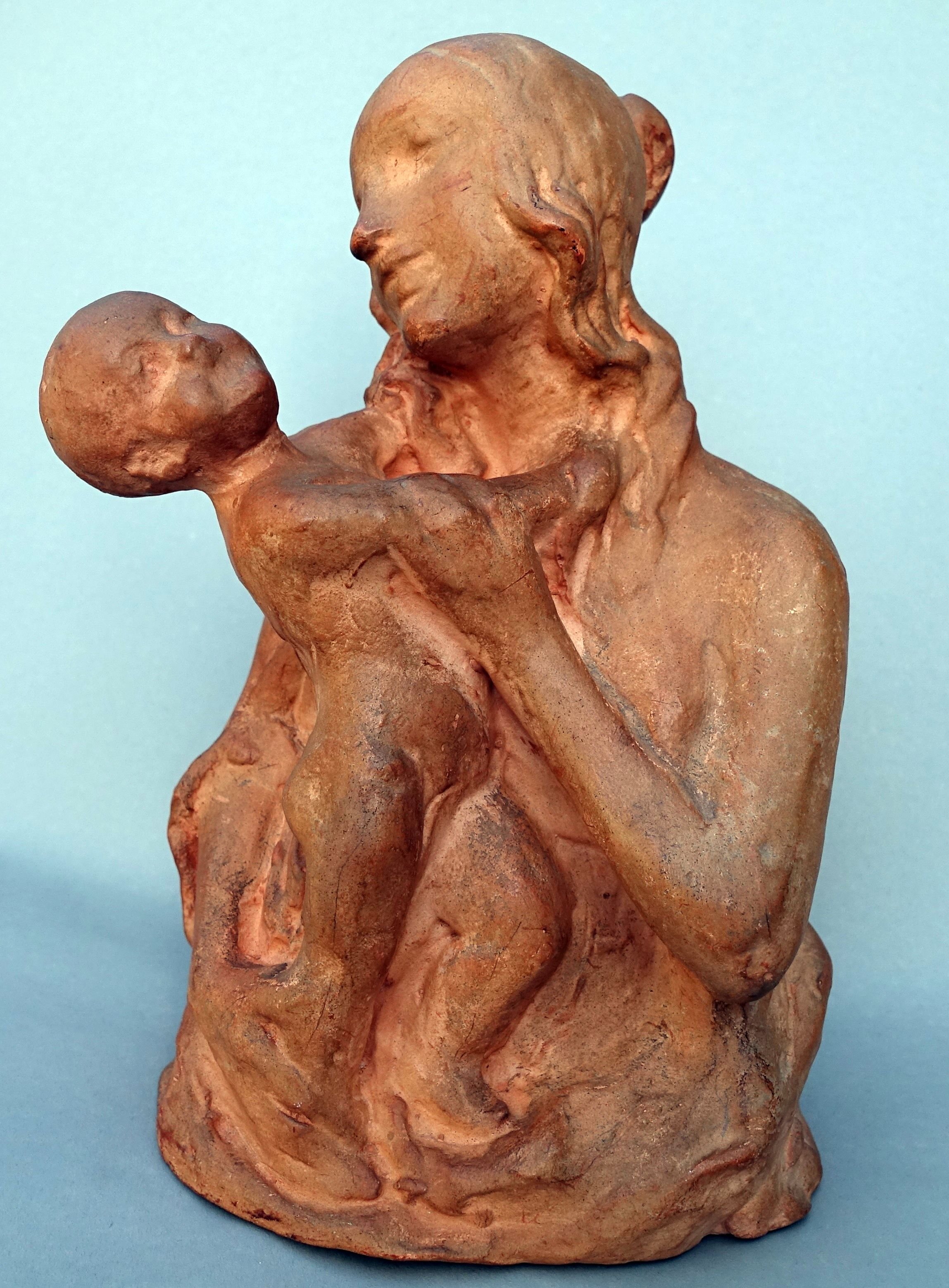 Mutter mit Kind (Museum der Stadt Eschborn CC BY-NC-SA)