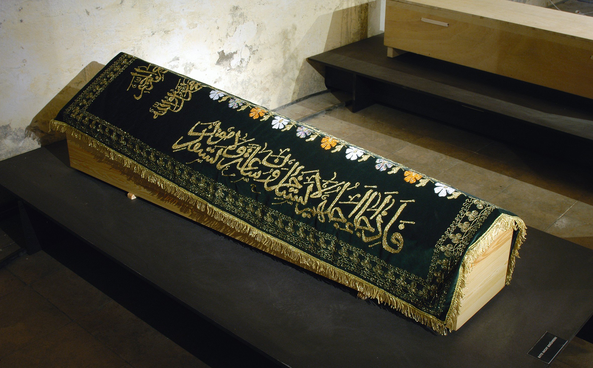 Islamischer Sarg (Museum für Sepulkralkultur CC BY-NC-SA)
