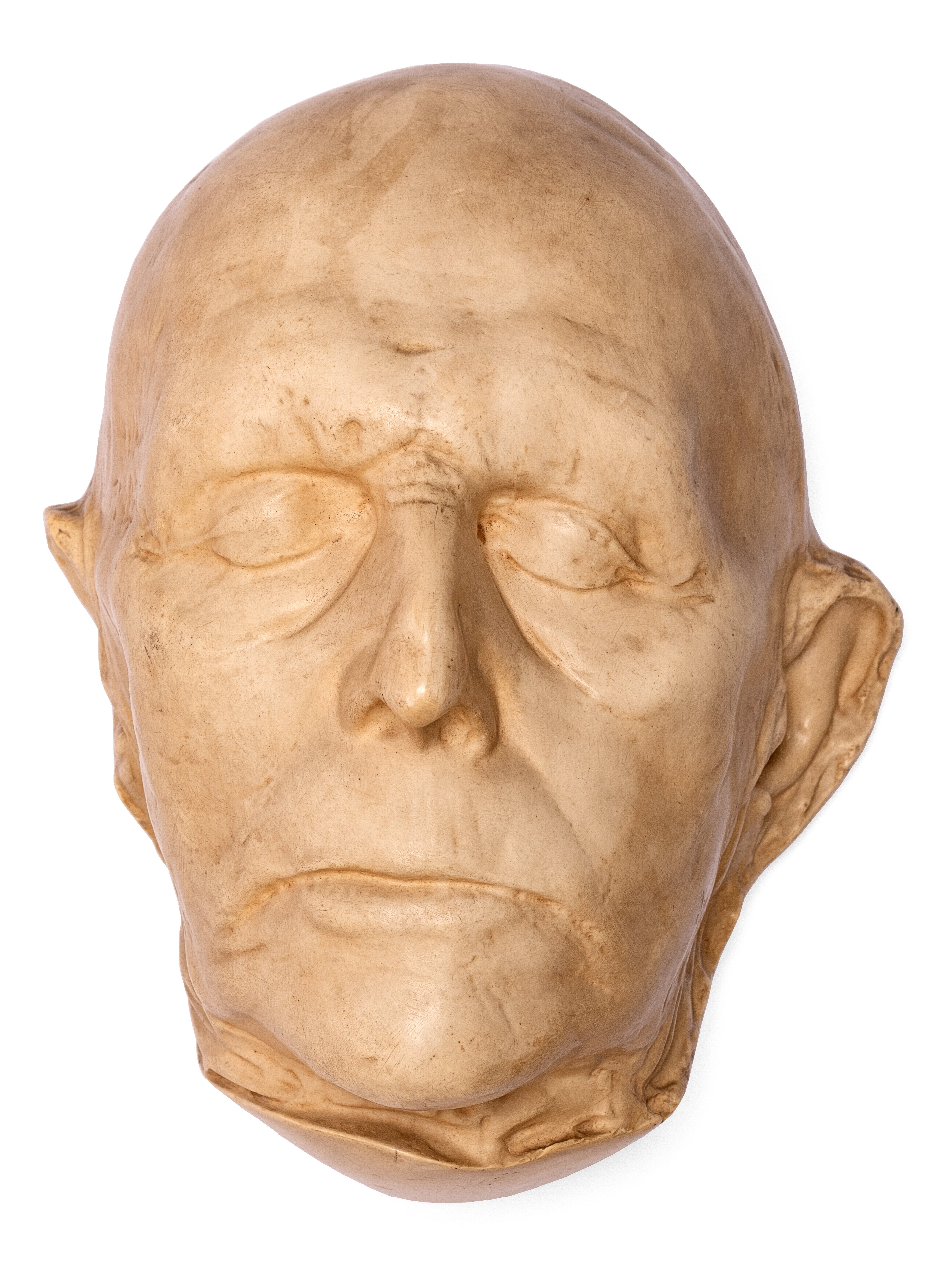 Totenmaske Helmuth von Moltke (Museum für Sepulkralkultur CC0)