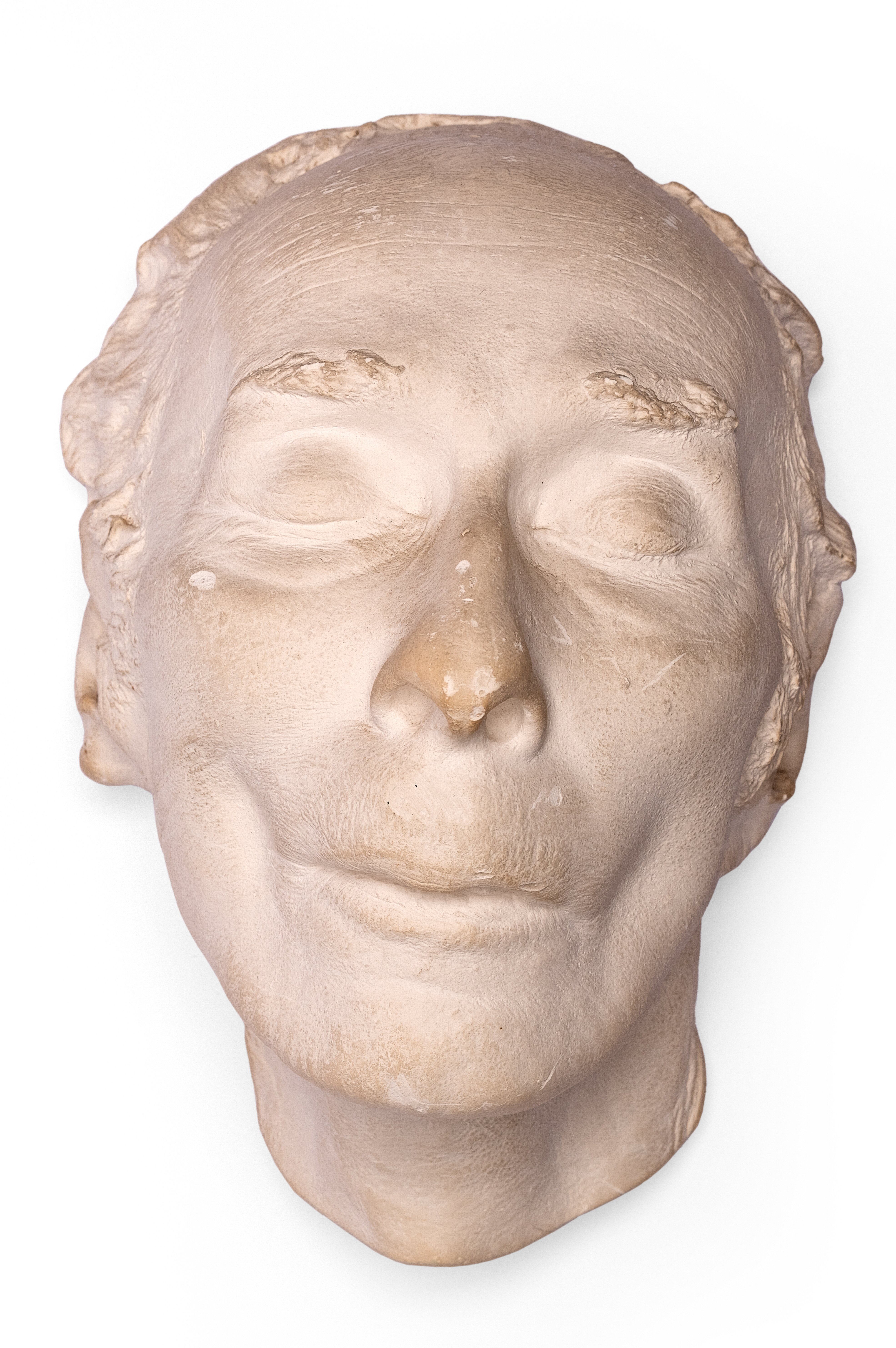 Totenmaske Theodor Heuss (Museum für Sepulkralkultur CC0)