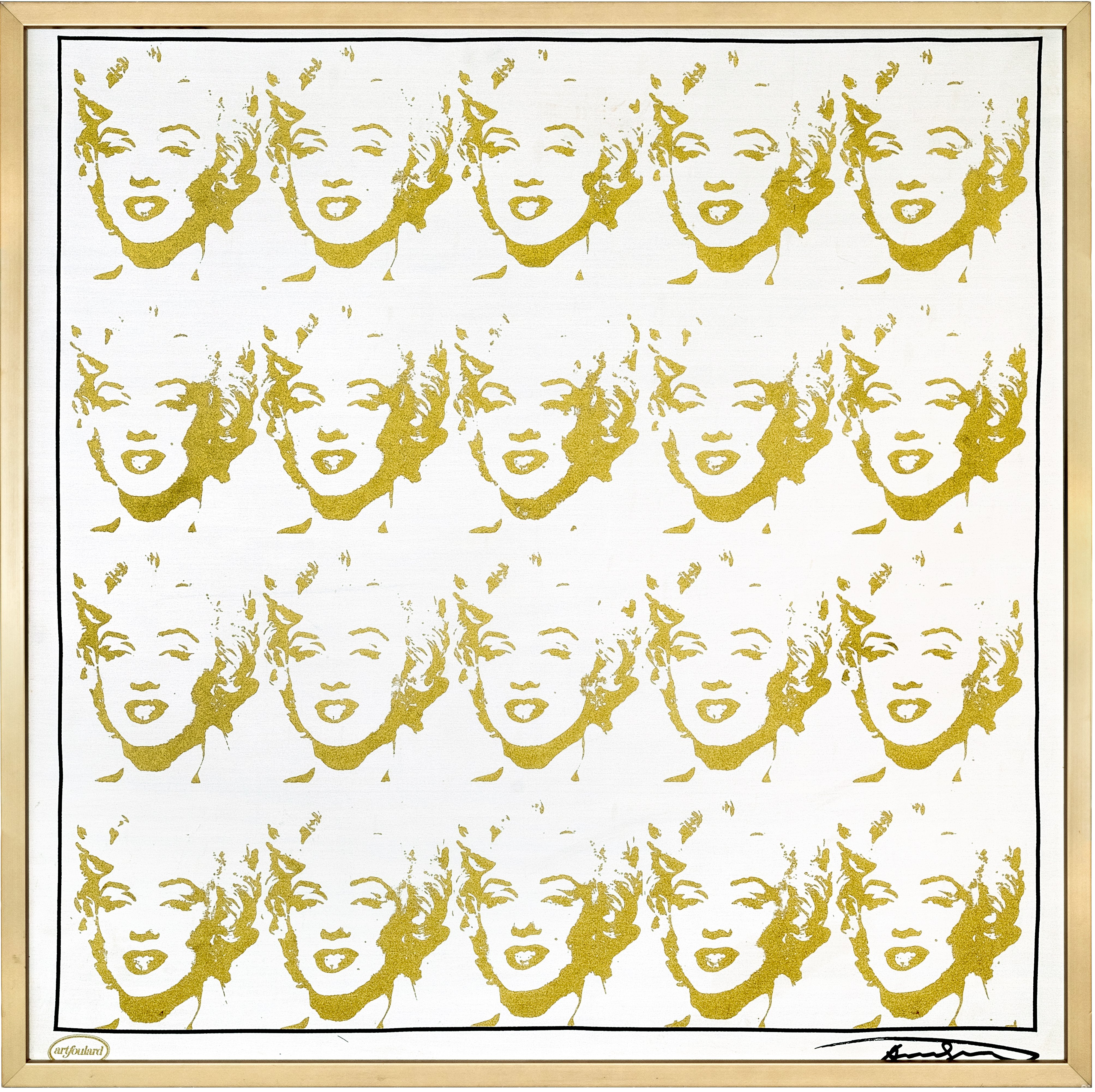 Grafik "Marilyn" von Andy Warhol (Museum für Sepulkralkultur CC BY-NC-SA)