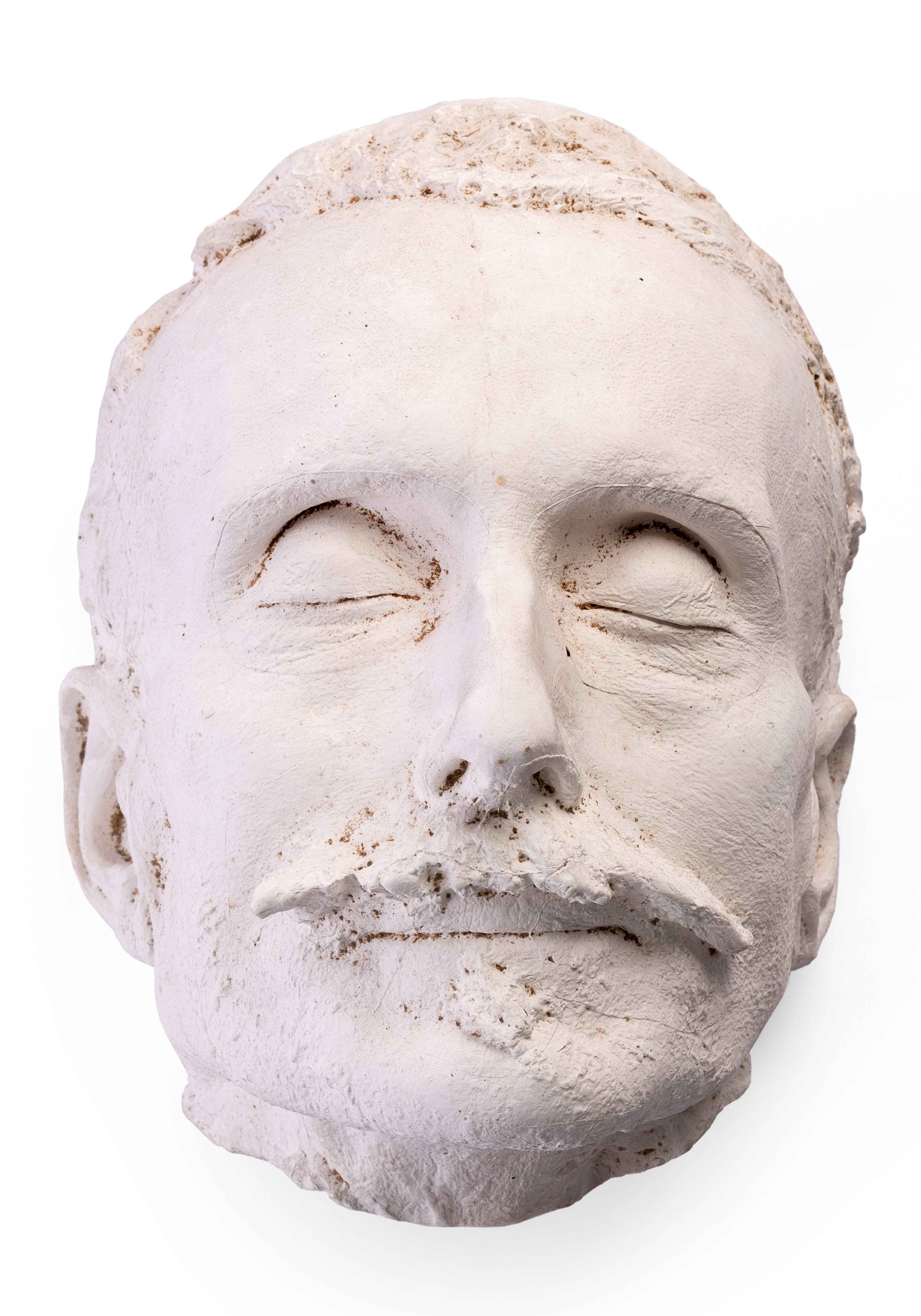 Totenmaske Alberto Francesco Labriola (Museum für Sepulkralkultur CC0)