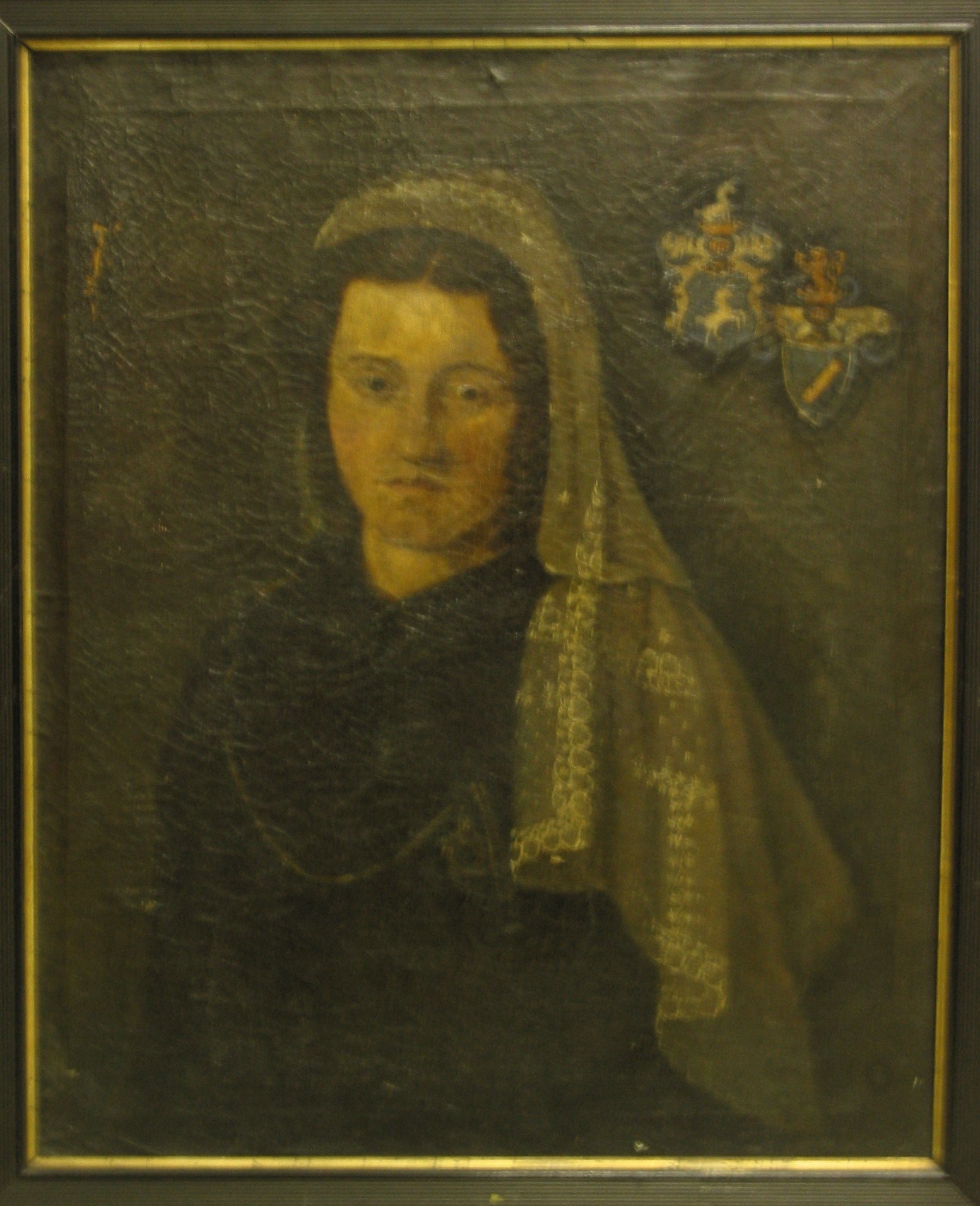 Gemälde 'Portät einer Frau mit Schleier' (Museum für Sepulkralkultur CC0)