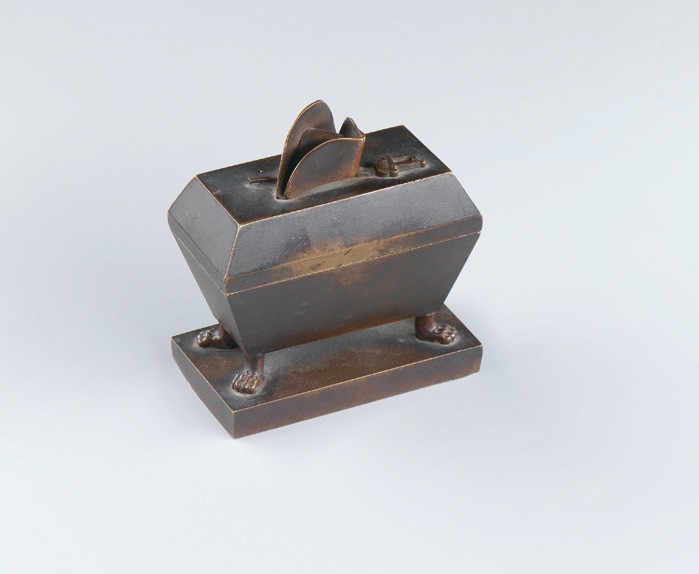Miniatursarkophag 'Napoleons Sarg' (Museum für Sepulkralkultur CC BY-NC-SA)