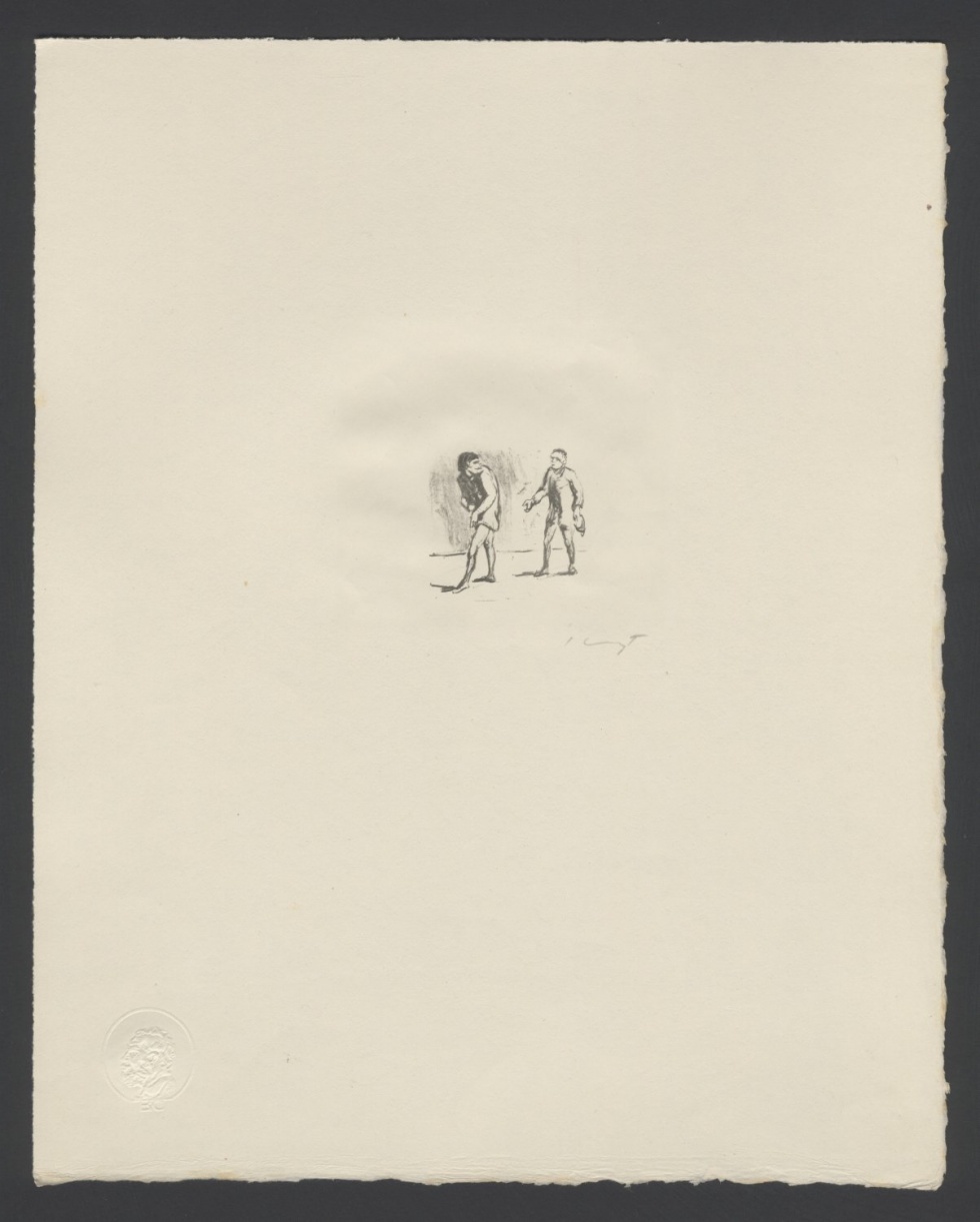 Niccolo da Monte Aguto und Lorenzino (Freies Deutsches Hochstift / Frankfurter Goethe-Museum CC BY-NC-SA)