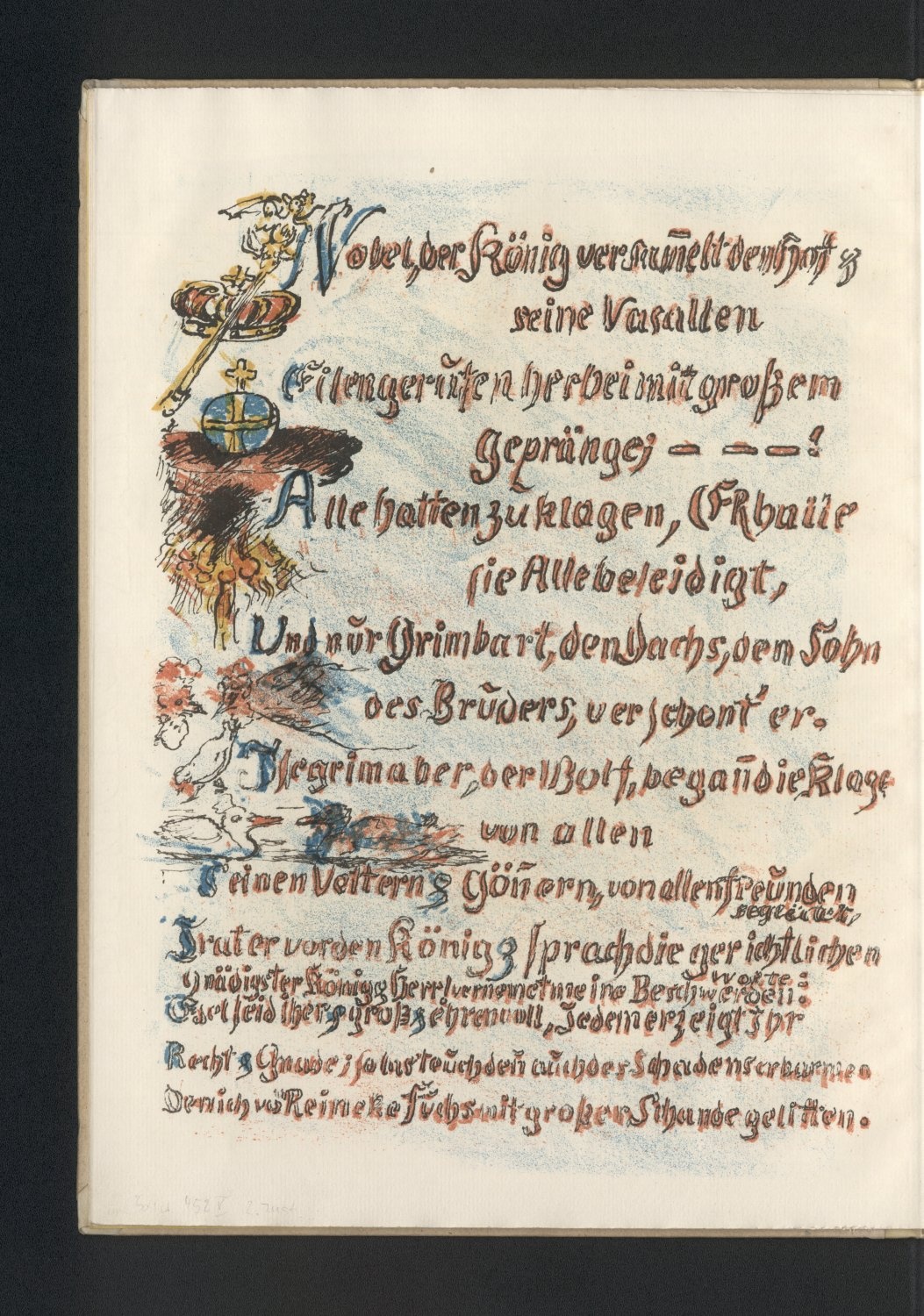 2. Schriftseite (Freies Deutsches Hochstift / Frankfurter Goethe-Museum CC BY-NC-SA)