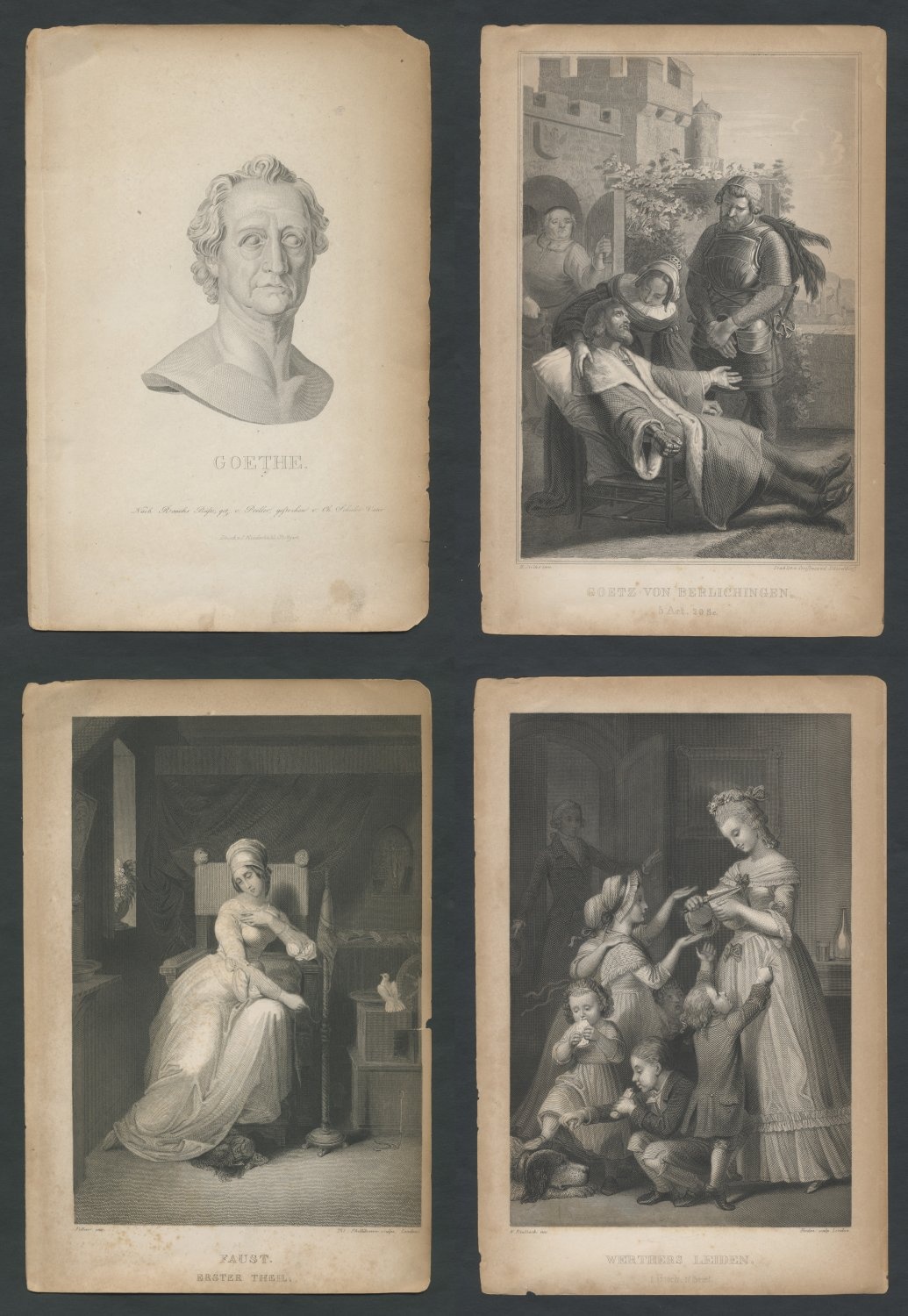 Zehn Illustrationen zu Goethes Werken (Freies Deutsches Hochstift / Frankfurter Goethe-Museum CC BY-NC-SA)