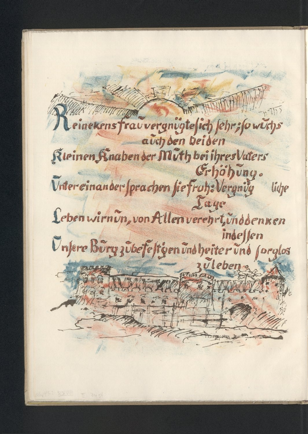 13. Schriftseite (Freies Deutsches Hochstift / Frankfurter Goethe-Museum CC BY-NC-SA)