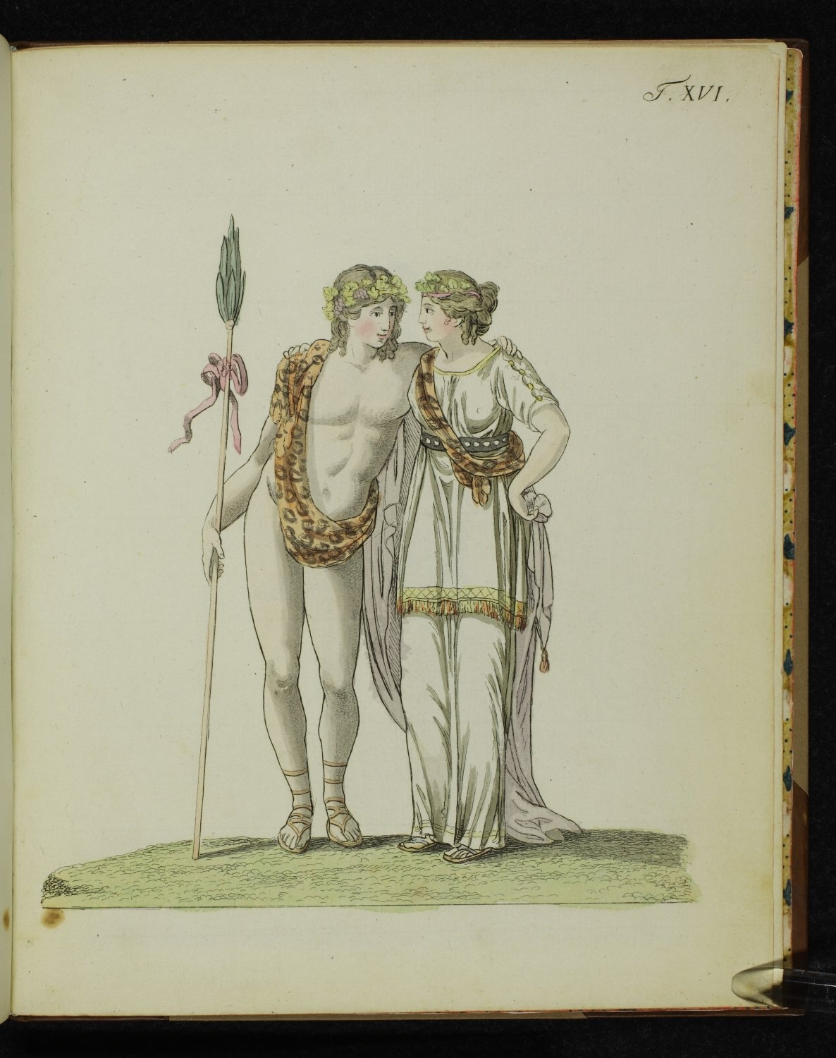  - 16. TafelBacchus und Ariadne (Freies Deutsches Hochstift / Frankfurter Goethe-Museum CC BY-NC-SA)