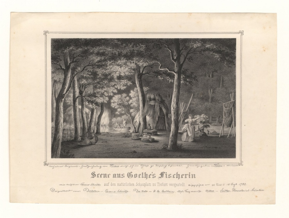 Scene aus Goethe&rsquo;s Fischerin (Freies Deutsches Hochstift / Frankfurter Goethe-Museum CC BY-NC-SA)