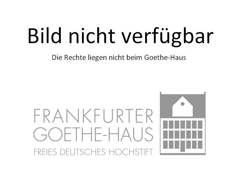 Oktoberblatt des Kalenders &quot;Faustus 1978&quot;. Wald und Höhle (Freies Deutsches Hochstift / Frankfurter Goethe-Museum RR-R)