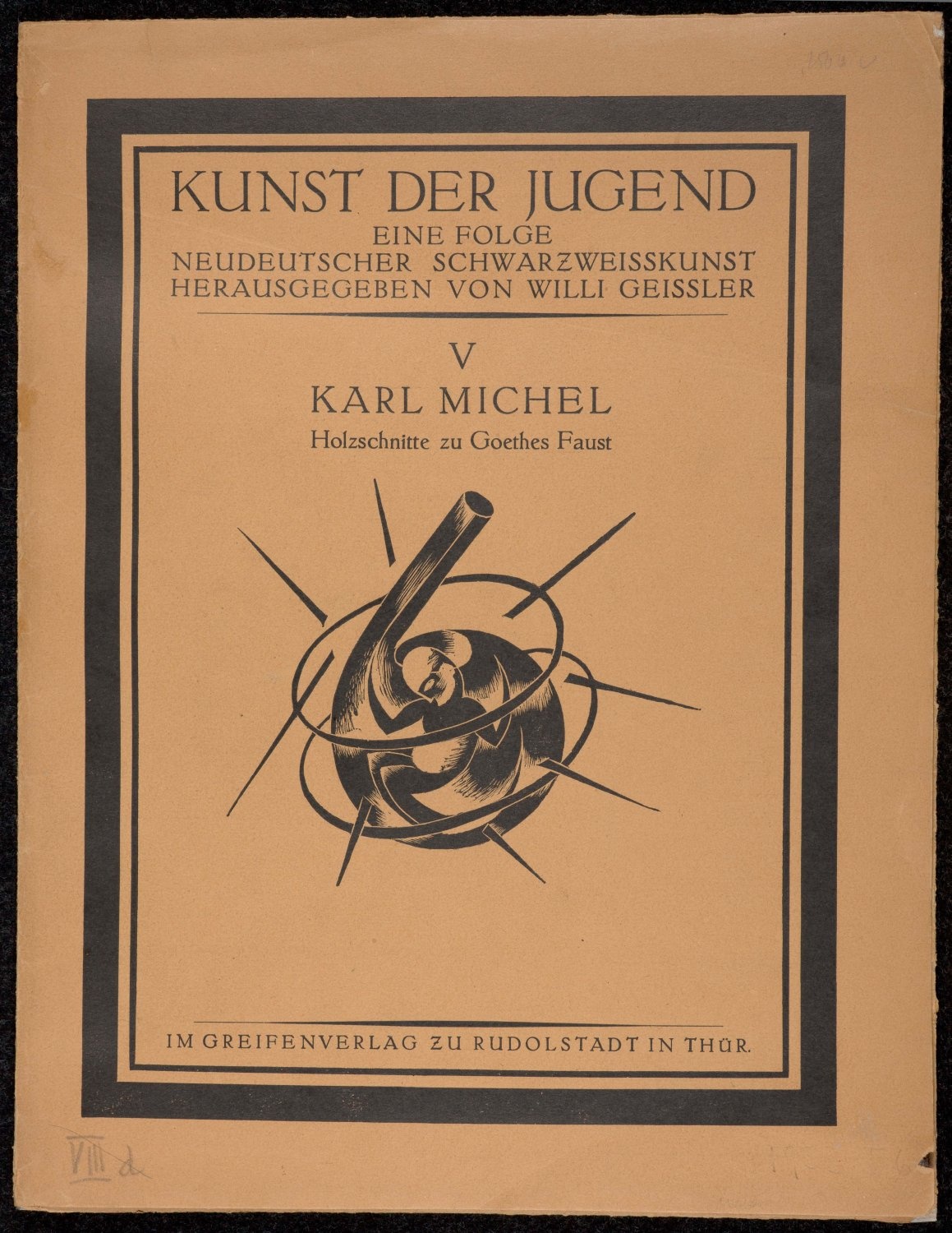 Titelblatt (Freies Deutsches Hochstift / Frankfurter Goethe-Museum CC BY-NC-SA)