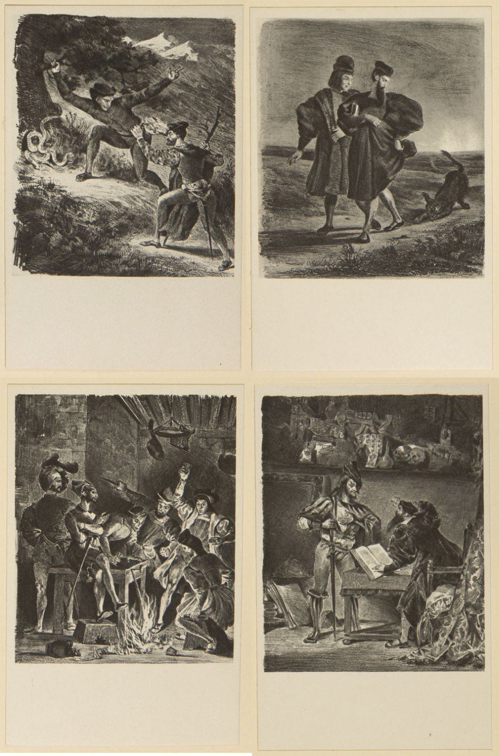 Eugène Delacroix: Zwölf Bilder zu Goethes Faust (Freies Deutsches Hochstift / Frankfurter Goethe-Museum CC BY-NC-SA)