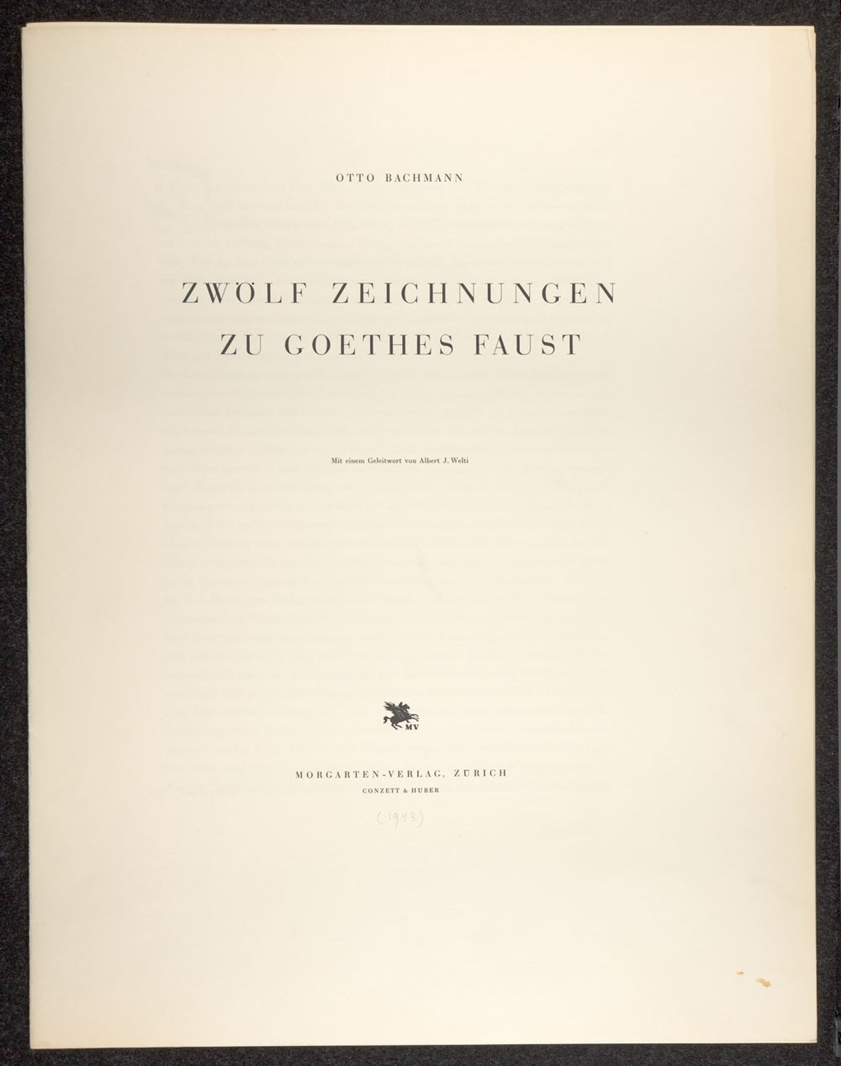 Zwölf Zeichnungen zu Goethes Faust (Freies Deutsches Hochstift / Frankfurter Goethe-Museum CC BY-NC-SA)