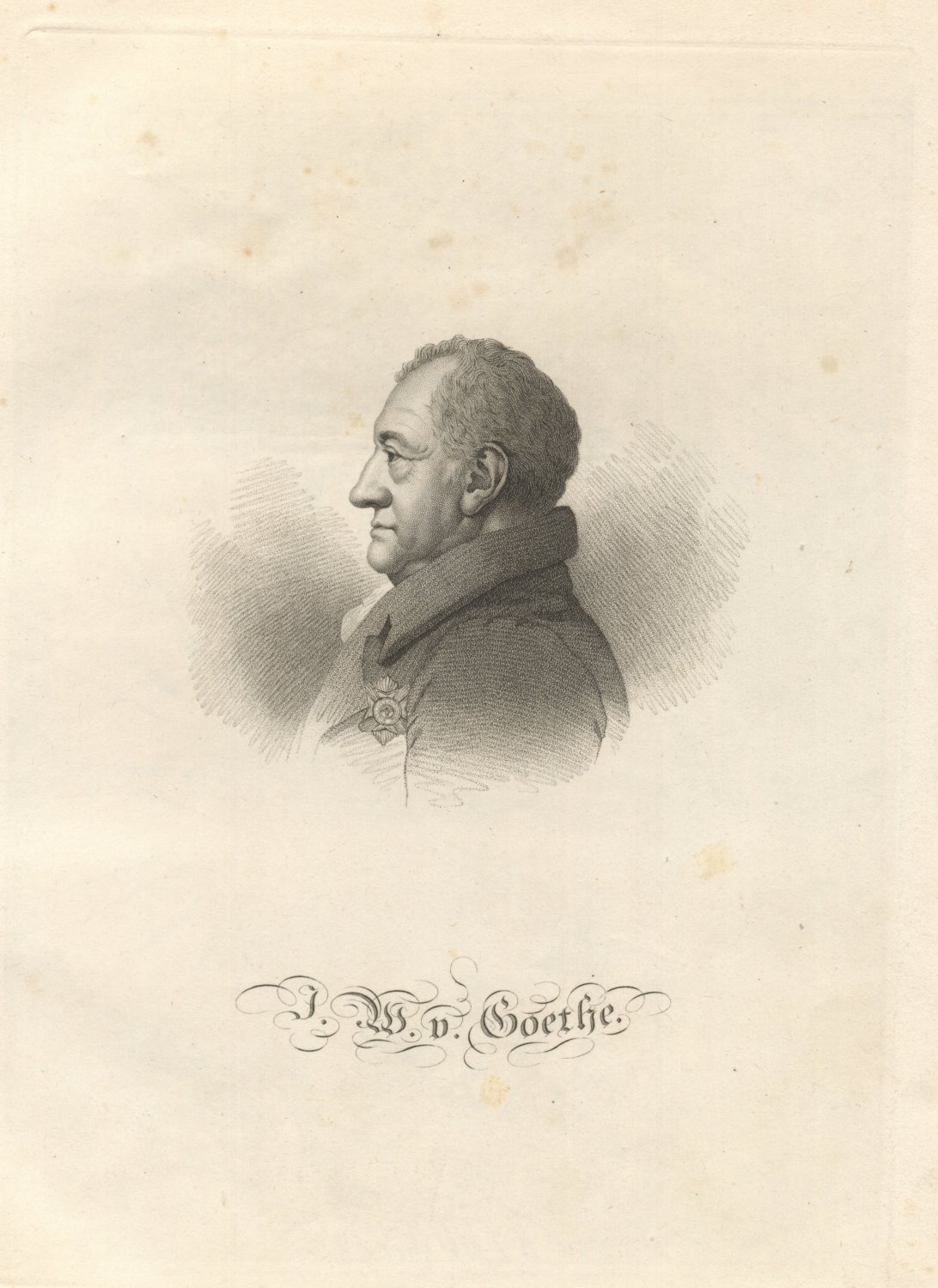 Umrisse zu Goethes Faust. gezeichnet von Retzsch (Freies Deutsches Hochstift / Frankfurter Goethe-Museum CC BY-NC-SA)
