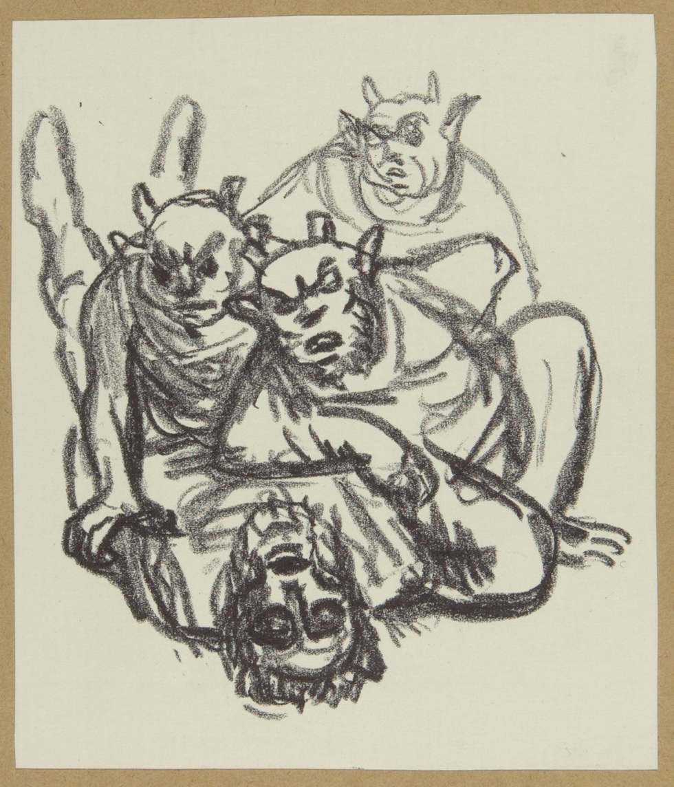 Die Dickteufel erwarten die Seele (Freies Deutsches Hochstift / Frankfurter Goethe-Museum * Sylvester Kraaz RR-F)