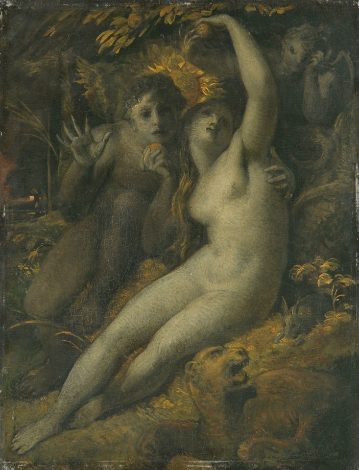 Der Sündenfall (Adam und Eva) (Freies Deutsches Hochstift / Frankfurter Goethe-Museum RR-F)