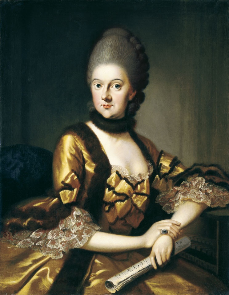 Anna Amalia Herzogin von Sachsen-Weimar-Eisenach, geb. Prinzessin von Braunschweig-Wolfenbüttel (Freies Deutsches Hochstift / Frankfurter Goethe-Museum RR-F)