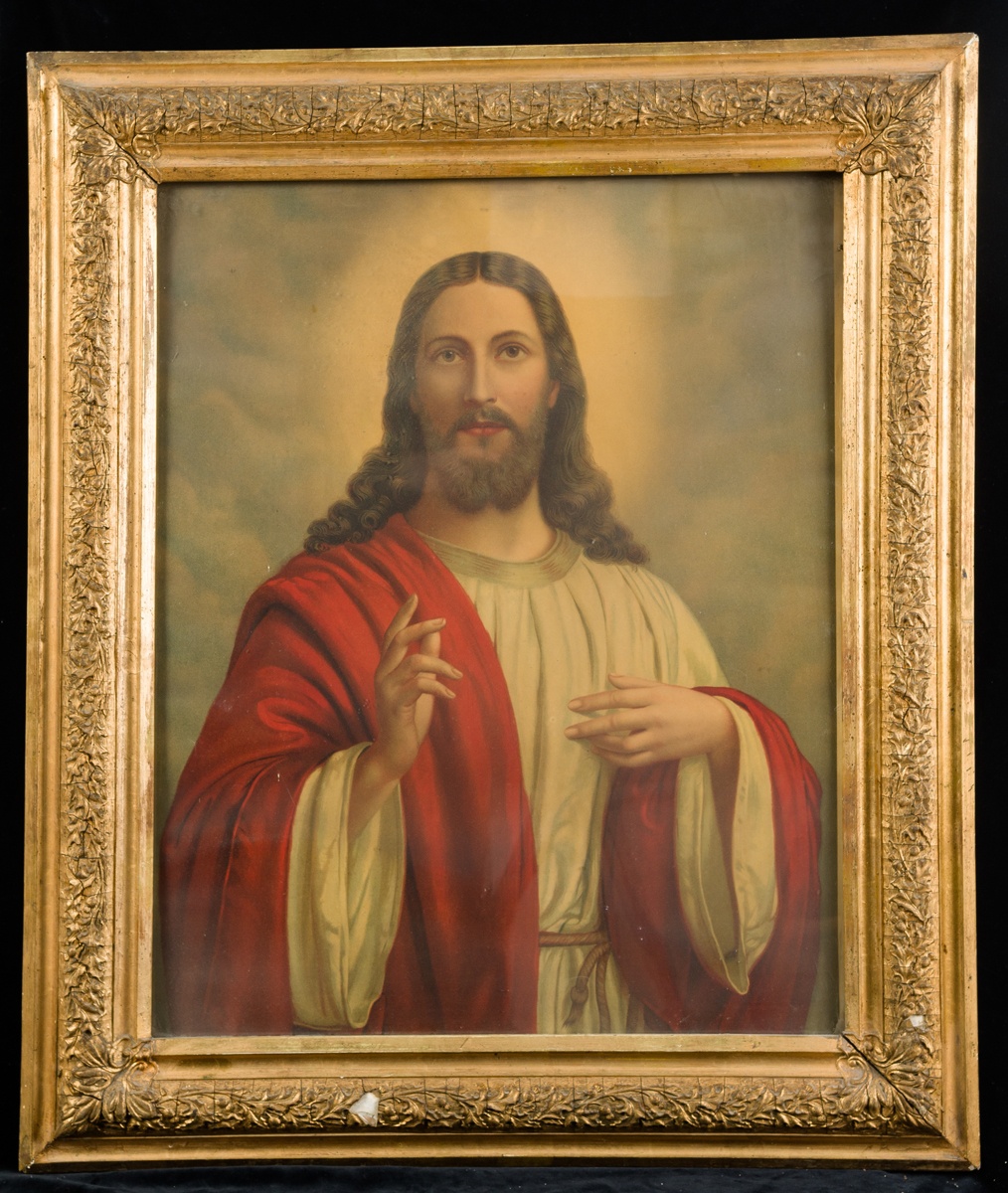 Jézus kép (Gyulai Német Tájház CC BY-NC-SA)
