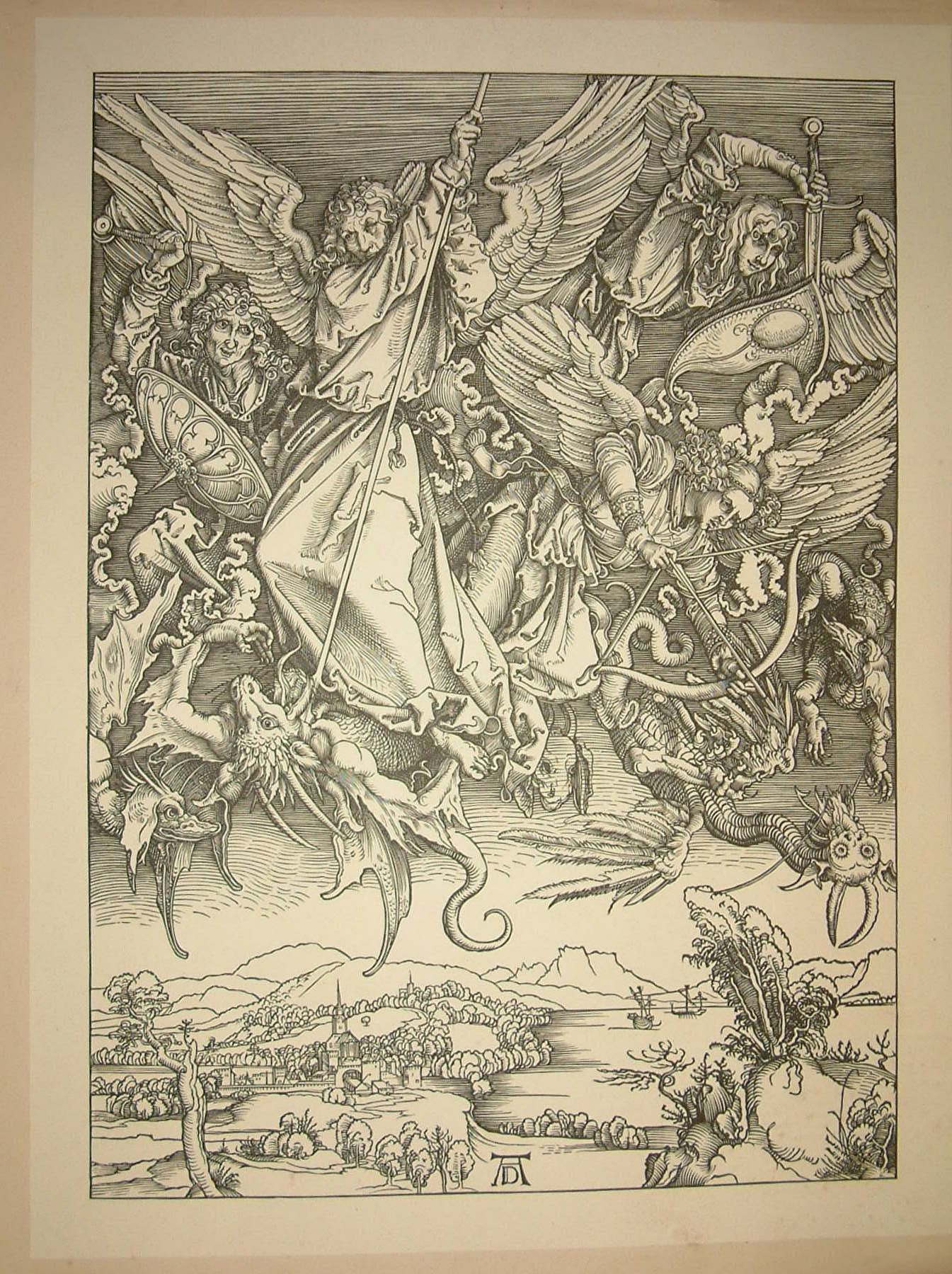 János jelenései: Szt. Mihály megölia sárkányt (Erkel Ferenc Múzeum CC BY-NC-SA)
