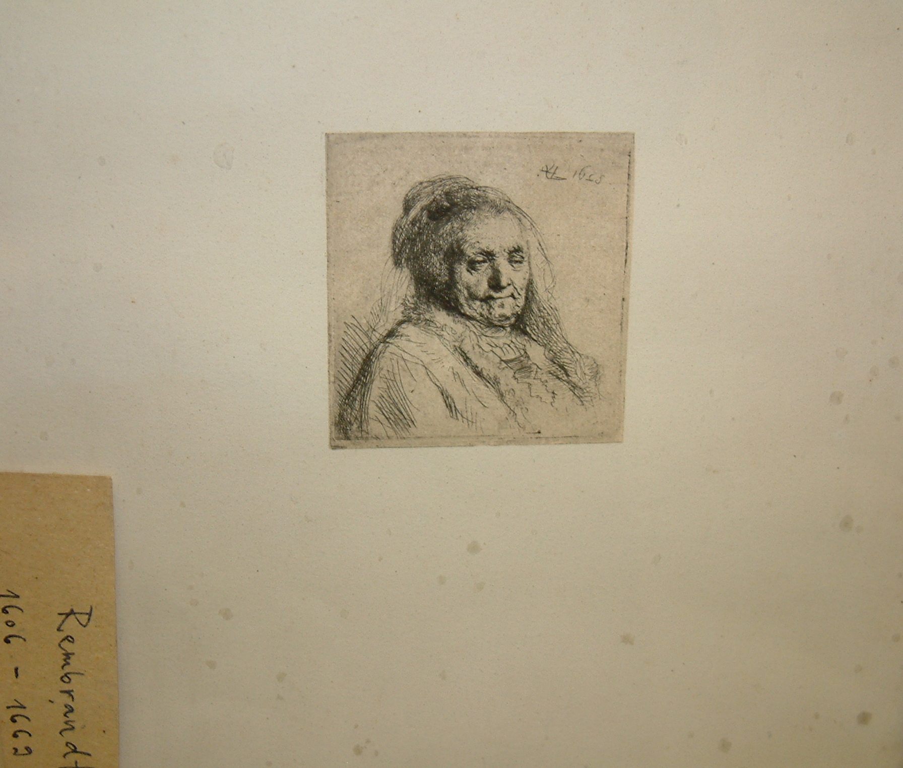 Rembrandt anyja (1628.) (Erkel Ferenc Múzeum CC BY-NC-SA)