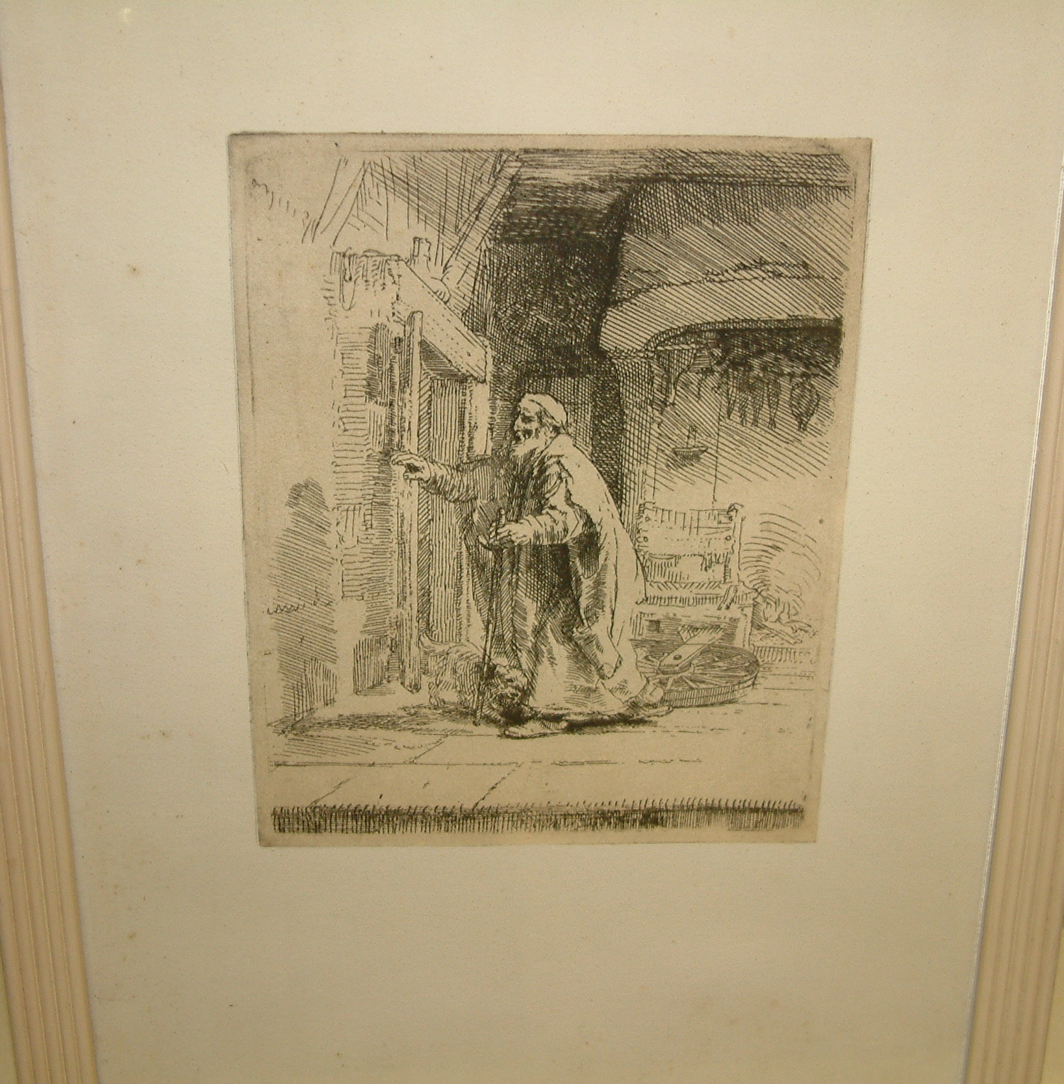 A vak Tóbiás (1651.) (Erkel Ferenc Múzeum CC BY-NC-SA)