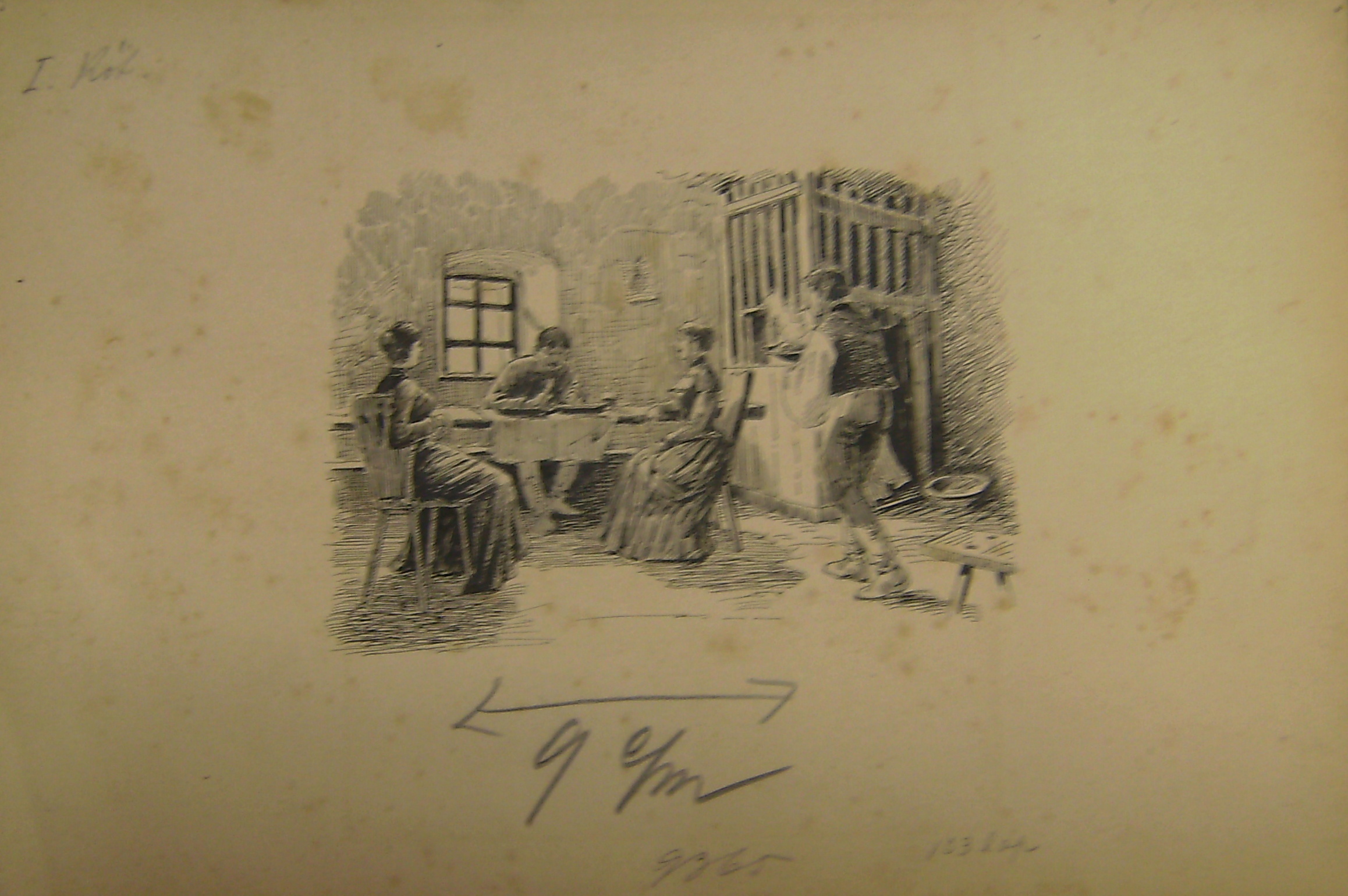 Illusztráció Vas G.: Egy alispánhoz: Jelenet (A vendégrikató csárda c. fejezethez) (Erkel Ferenc Múzeum CC BY-NC-SA)
