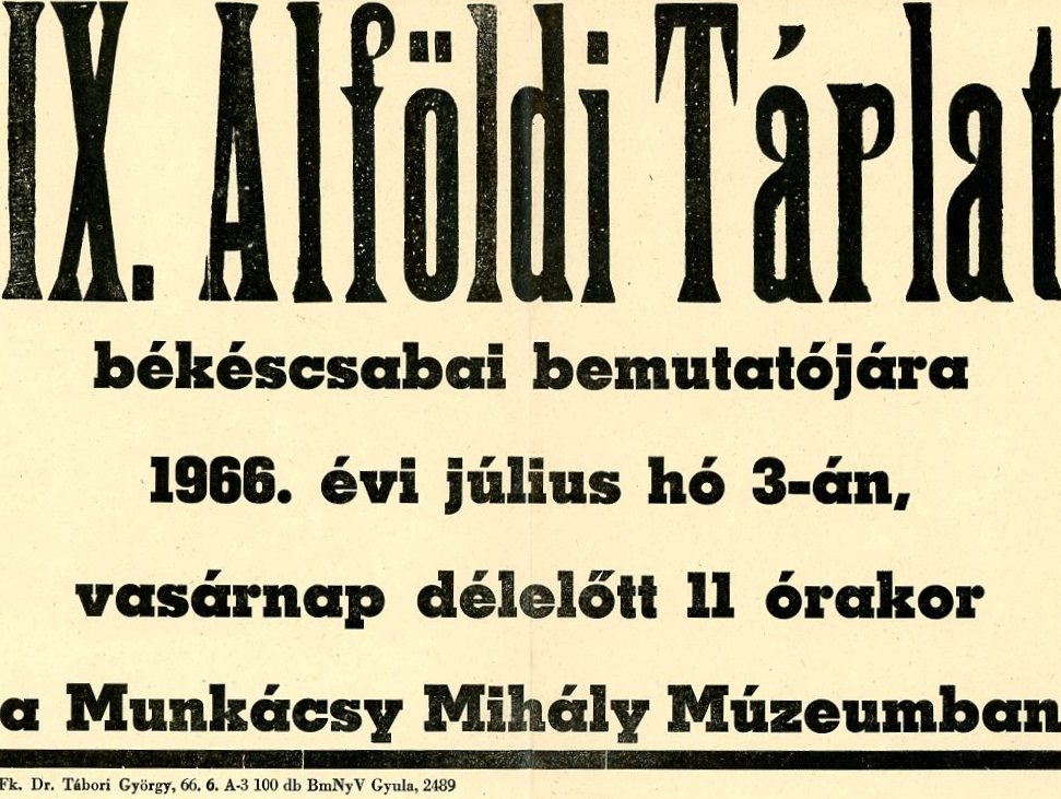 Falragasz  nyomtatott, sárga papíron (Erkel Ferenc Múzeum CC BY-NC-SA)