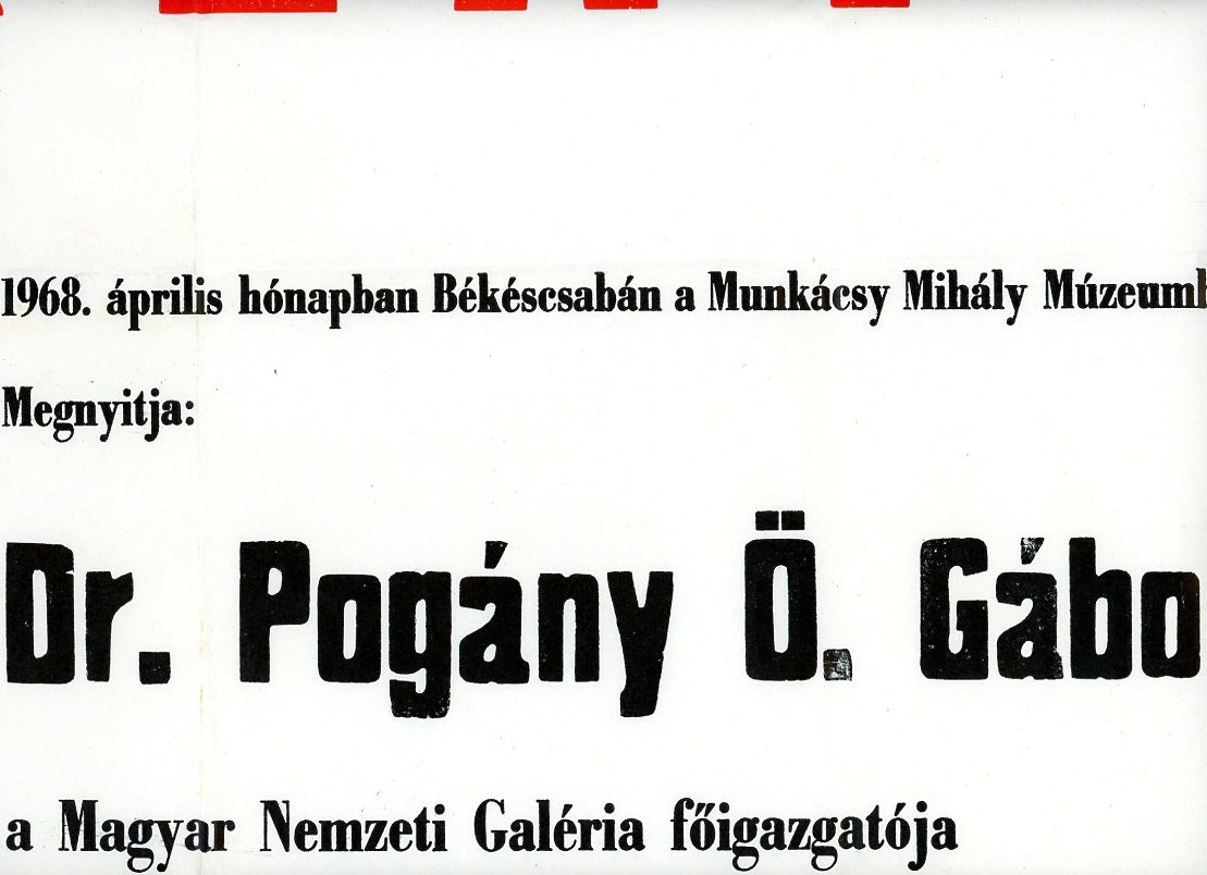 Falragasz, kétszínnyomás, fehér papíron (Erkel Ferenc Múzeum CC BY-NC-SA)